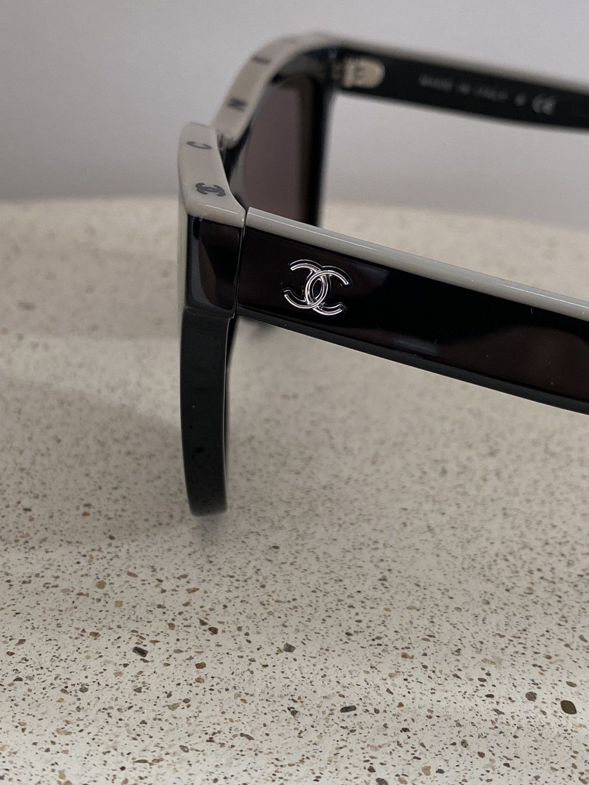 CHANEL CC Logo 5418-A Sunglasses Black