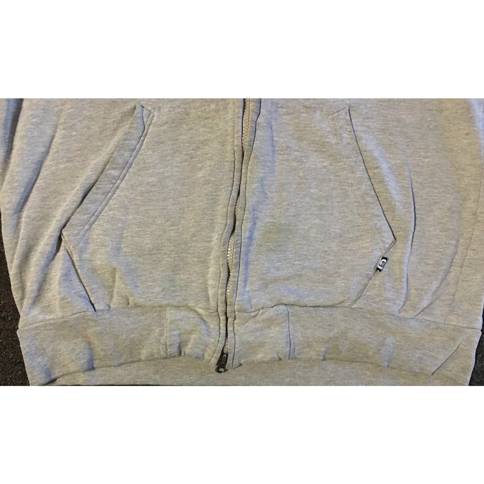 Quiksilver VINTAGE Etnies Faded Zip Hoodie M L Skate Surf Grunge Punk Adio Matix Es Dvs 90s Y2K Size US M / EU 48-50 / 2 - 5 Thumbnail