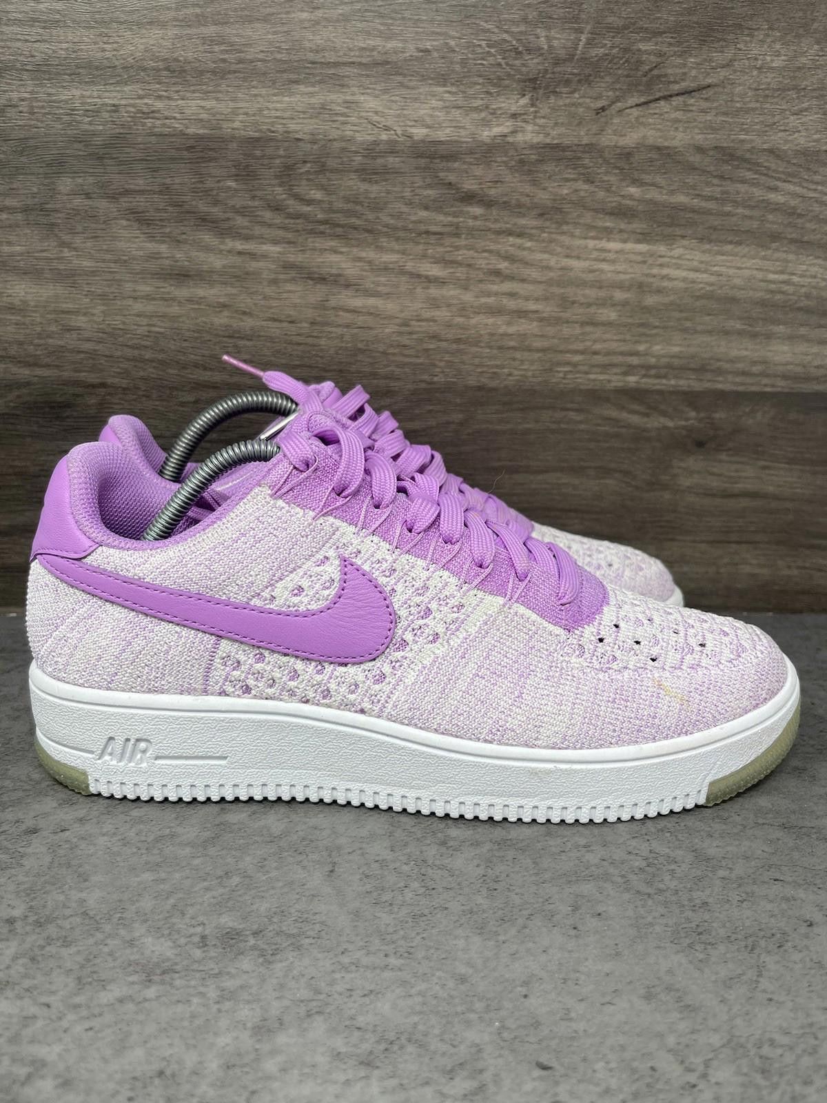 Nike Nike Air Force 1 Flyknit Sneakers Womens Size 9.5 Fuschia Size US 9.5 / IT 39.5 - 5 Thumbnail
