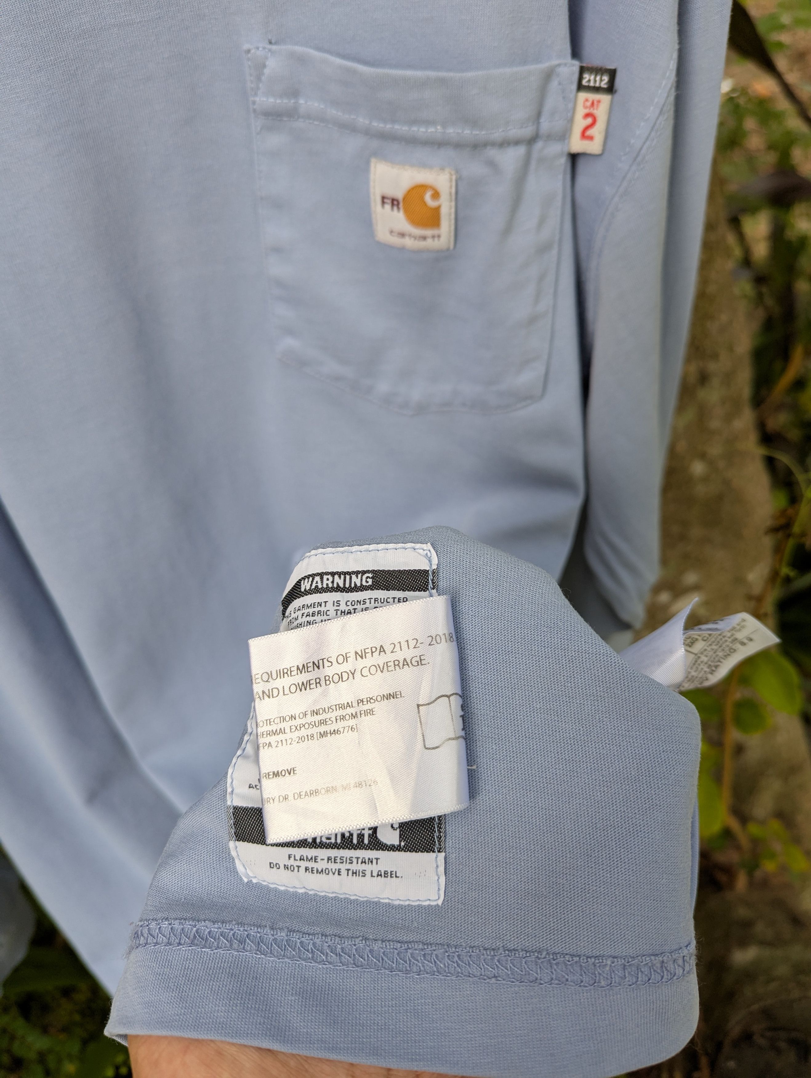 Carhartt Thrased Carhartt FR PyroSafe By antex 2112 CAT 2 Size US XXL / EU 58 / 5 - 7 Thumbnail