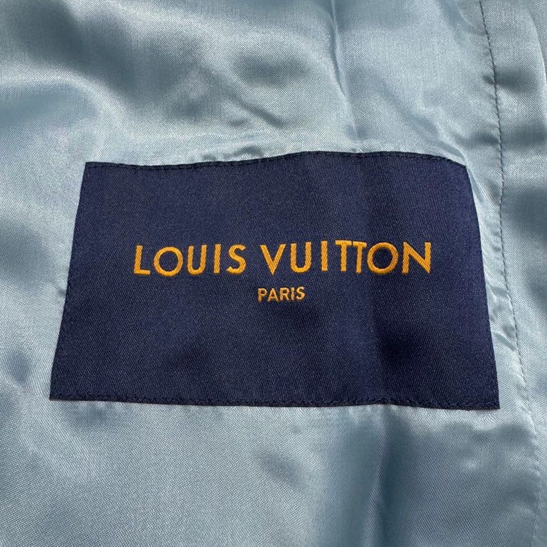 Louis Vuitton Louis Vuitton Blue Sky and White Cloud Cowhide Jacket Size US S / EU 44-46 / 1 - 2 Thumbnail