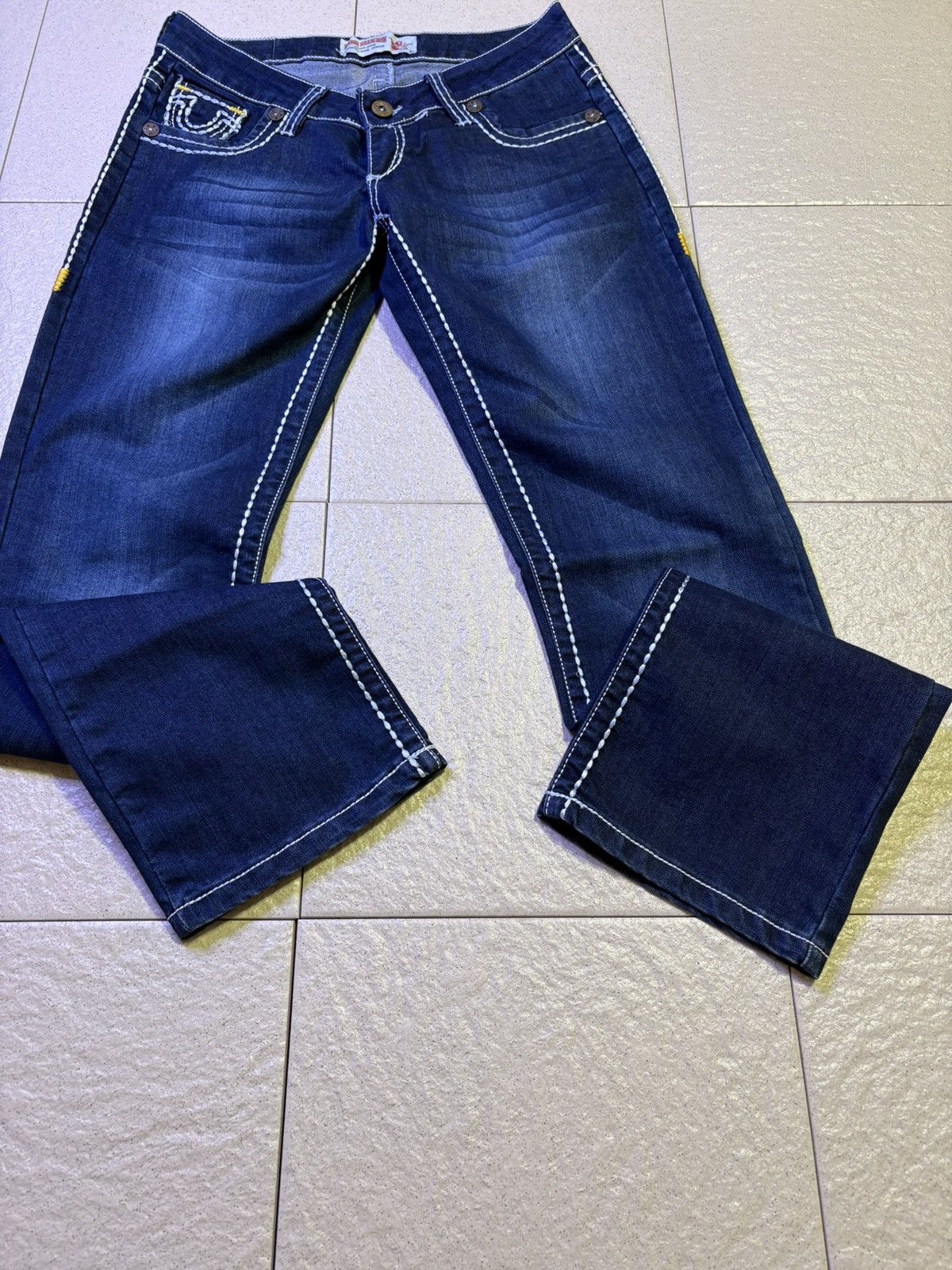 True Religion Vintage True Religion Women's Joey Jeans Made in USA Y2K Size 32" / US 10 / IT 46 - 8 Thumbnail
