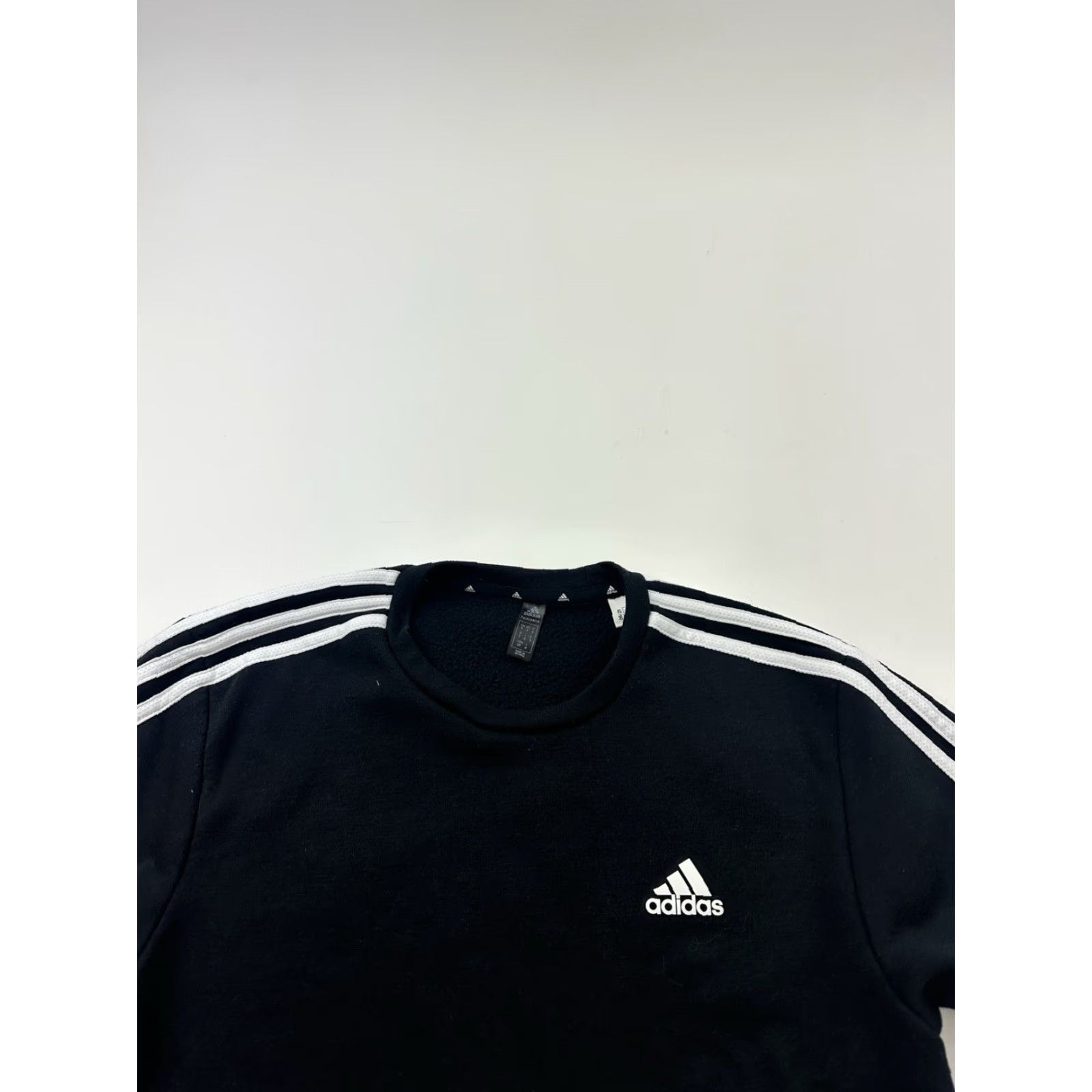 Adidas Adidas Sweatshirt Mens Small Black Crew Neck Pullover Mini Logo Primegreen Size US S / EU 44-46 / 1 - 2 Thumbnail