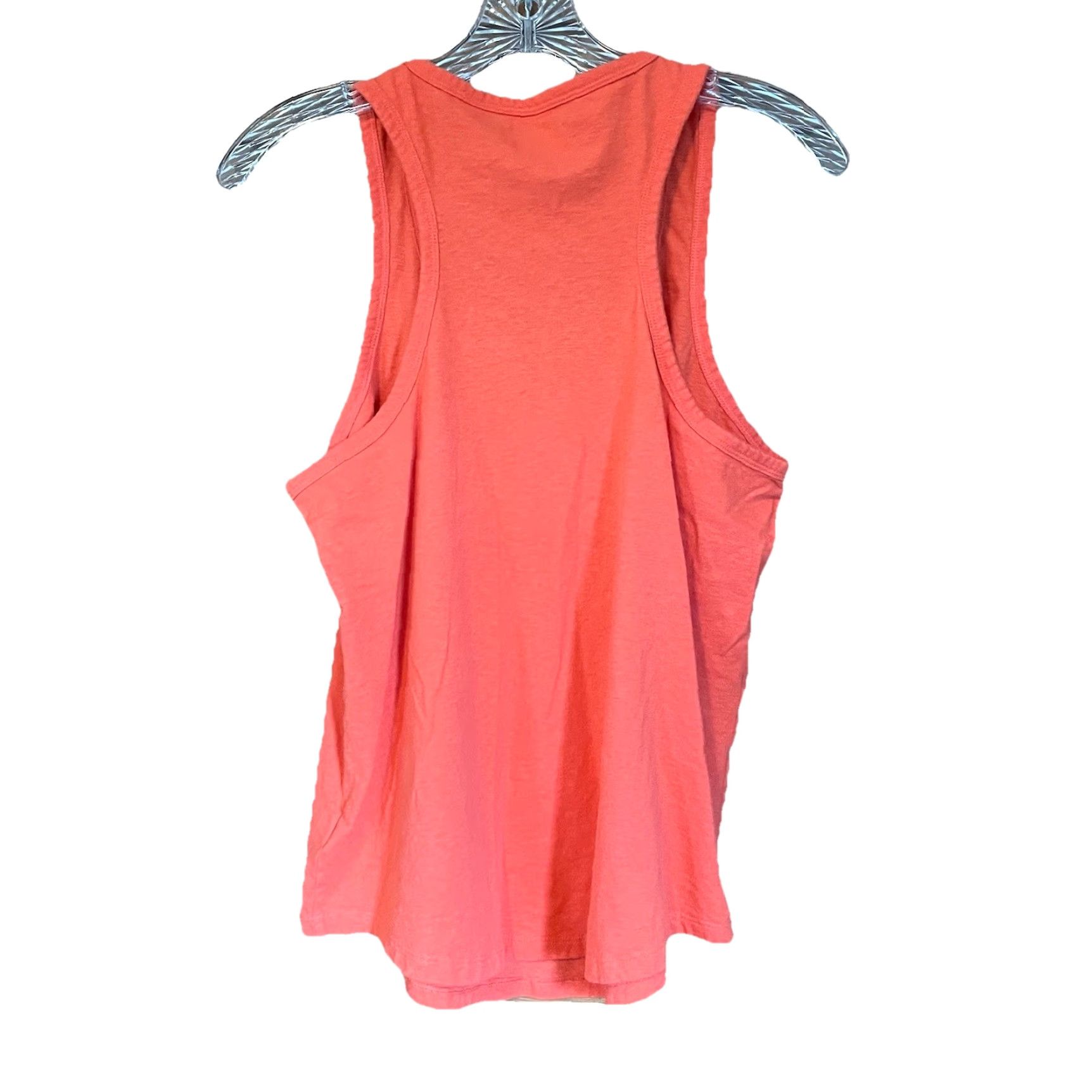 Gap Gap Tank Top Women’s Size Medium Orange Coral Sleeveless Lightweight Racer Back Shirt Size M / US 6-8 / IT 42-44 - 2 Thumbnail