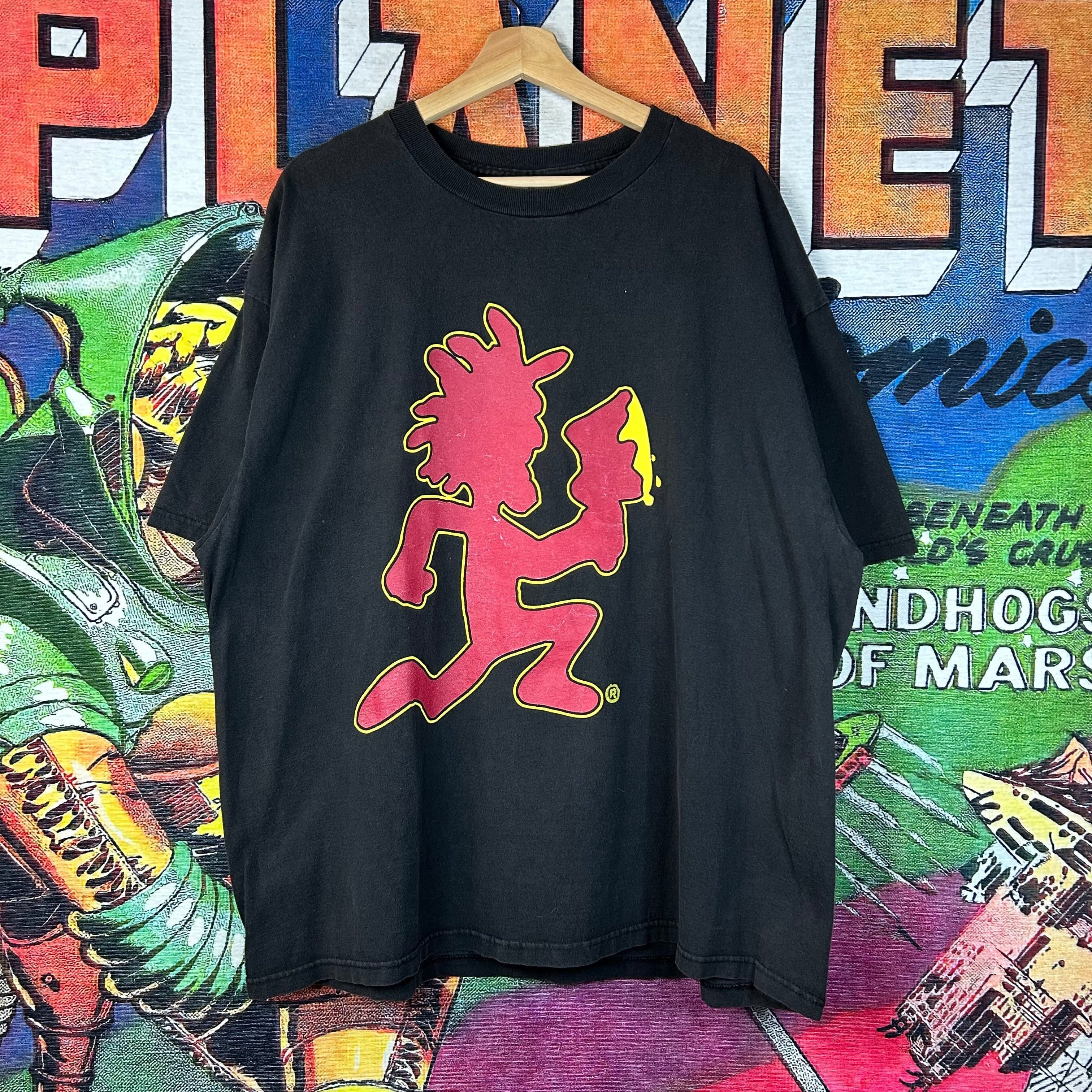 Vintage 90s Y2K Psychopathic Records 'Hatchet Man' Logo Tee
