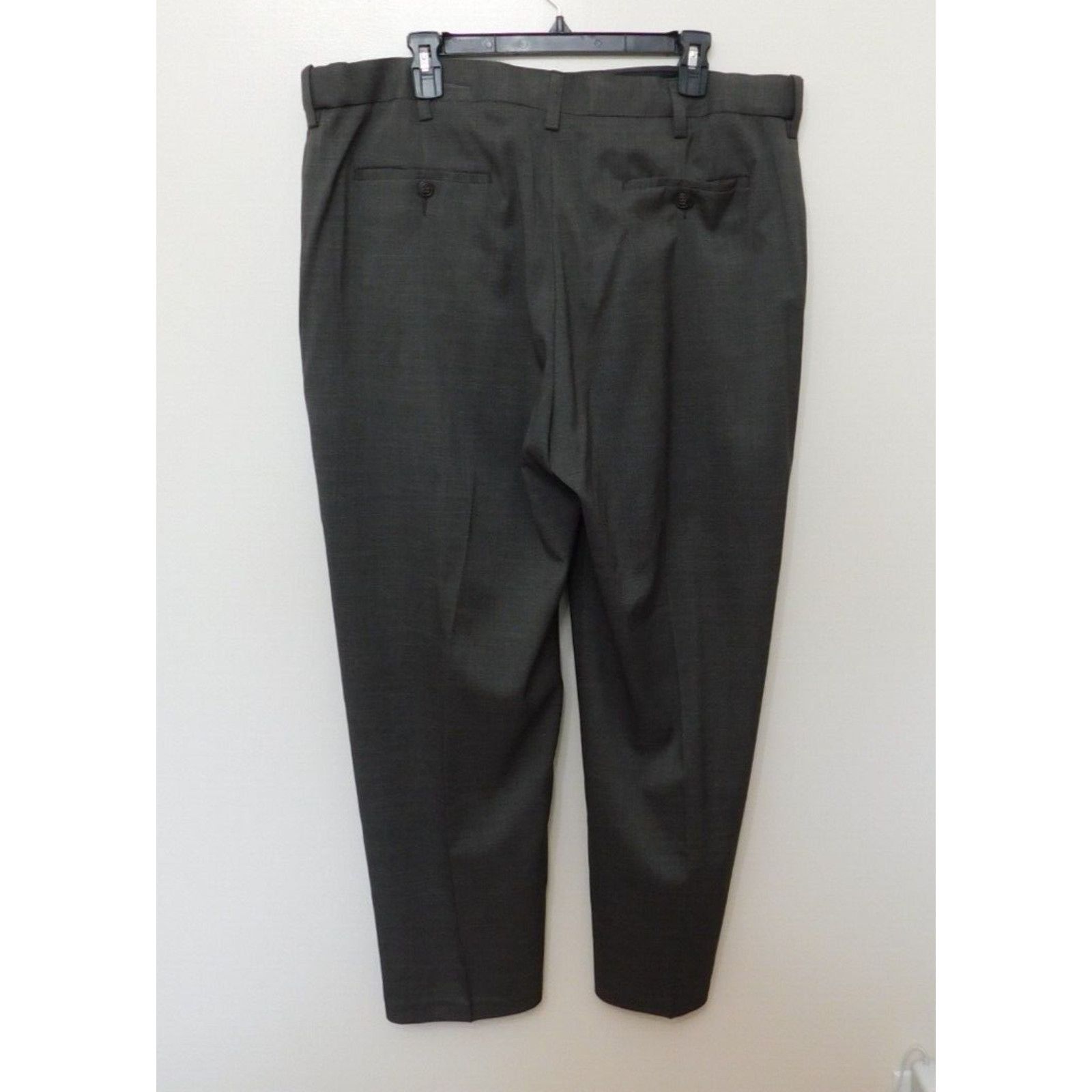 Savane Savane Brown Stretch Waist Men's Dress Pants - 40 x 29 Size US 40 / EU 56 - 2 Thumbnail