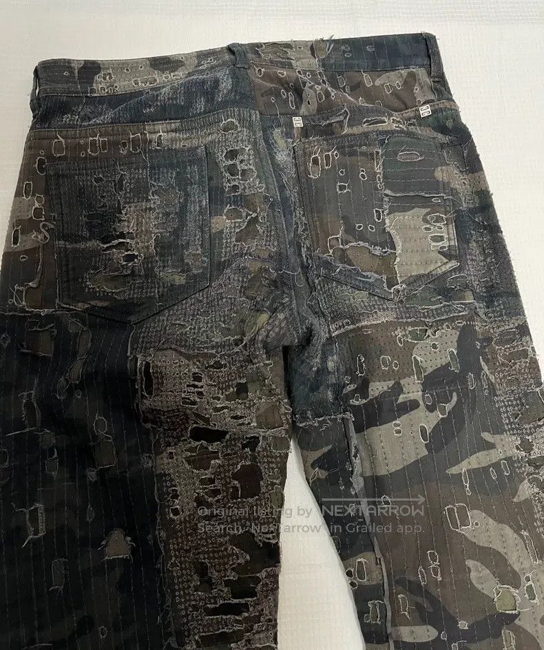Givenchy Givenchy Distressed Vintage Denim Jeans Size US 32 / EU 48 - 6 Thumbnail