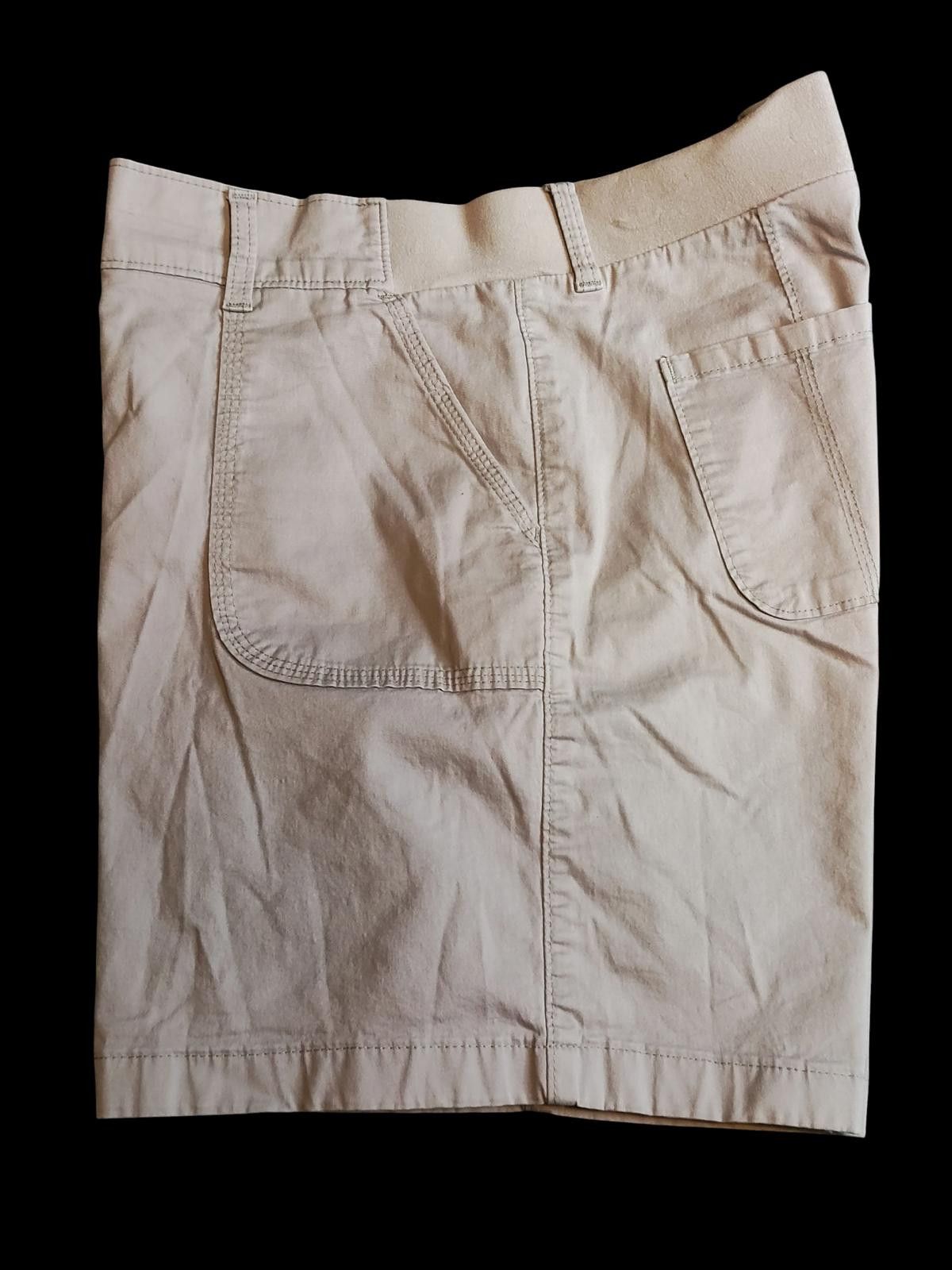 Designer Lee Riders Midrise Women's Shorts Gray Size 14 M Size 32" / US 10 / IT 46 - 3 Thumbnail