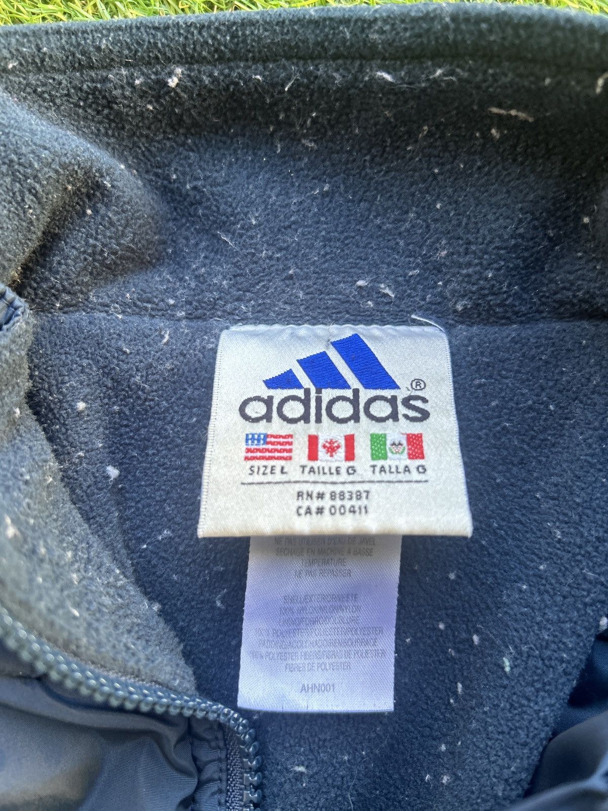Adidas Vintage 90’s Adidas Jacket Size US L / EU 52-54 / 3 - 3 Thumbnail