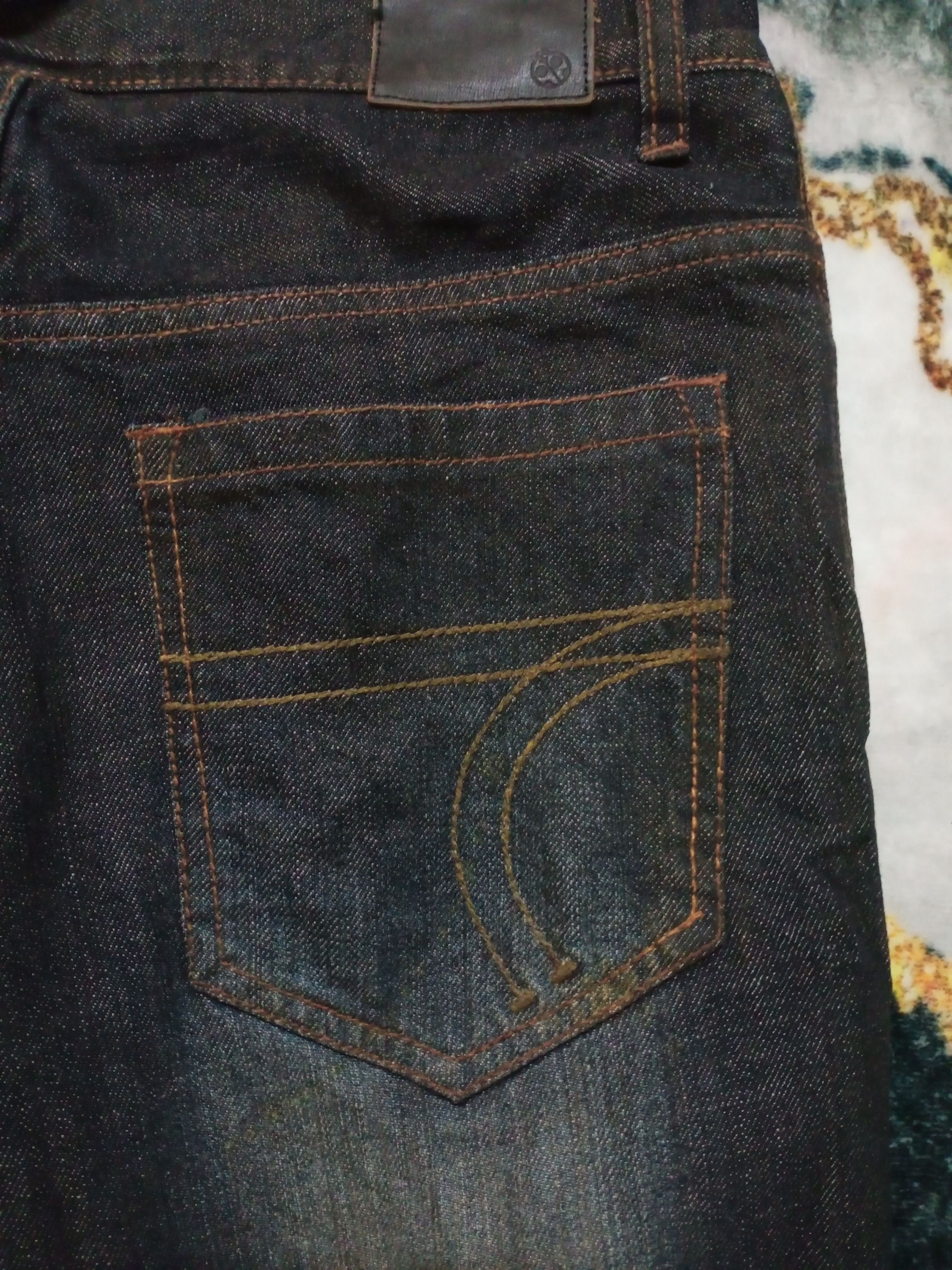 Issey Miyake Vintage Tete Homme Issey Miyake Flare Distressed Denim Jeans Size US 31 - 19 Thumbnail