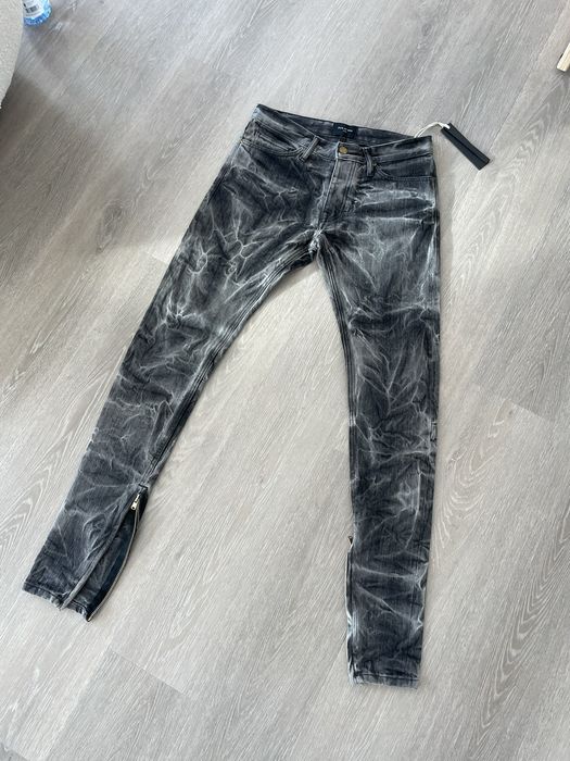 Fear of God Fear of God fifth collection black holy water jeans