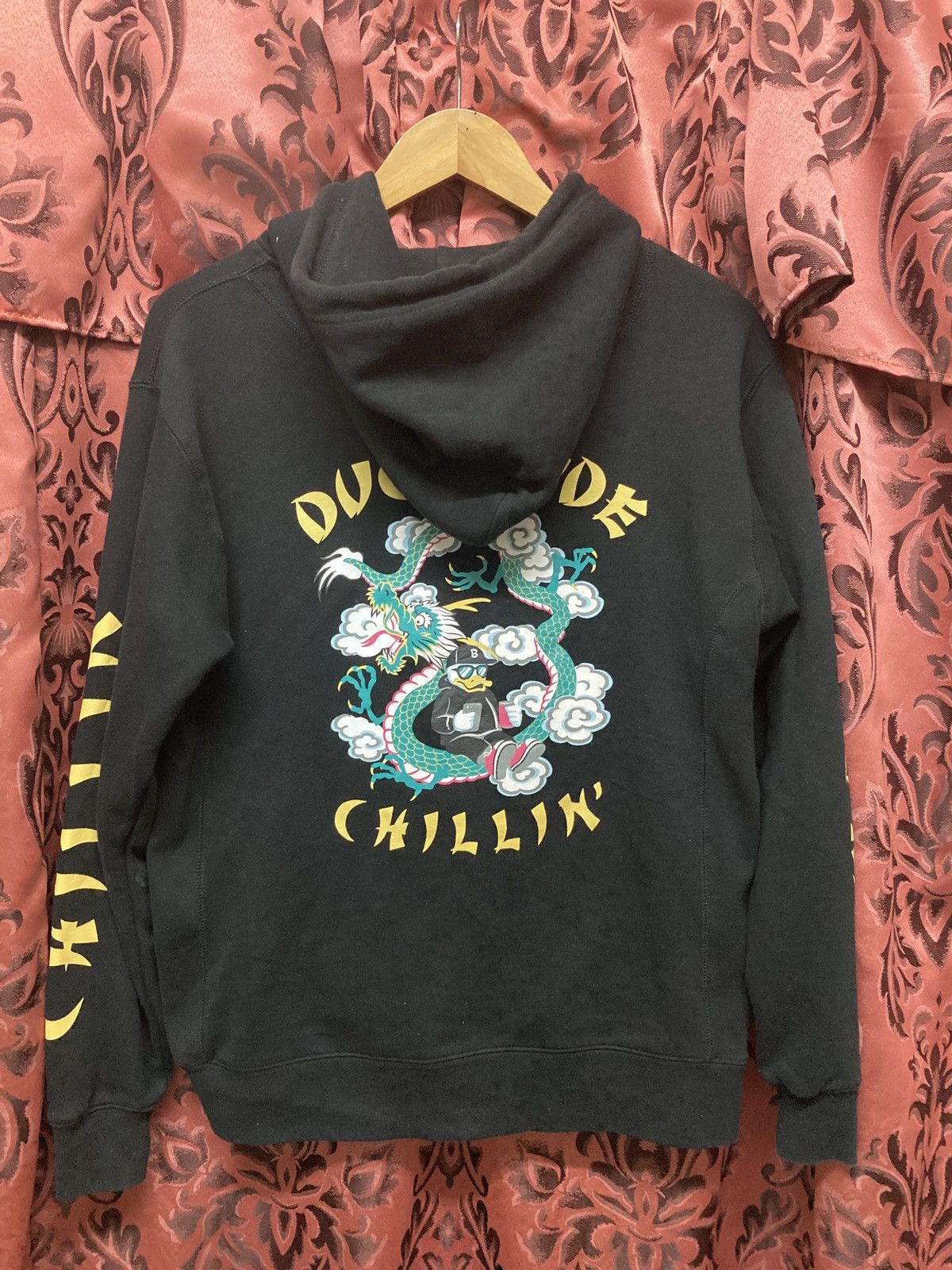 Japanese Brand Duck dude year of Dragon hoodie Size US M / EU 48-50 / 2 - 12 Thumbnail