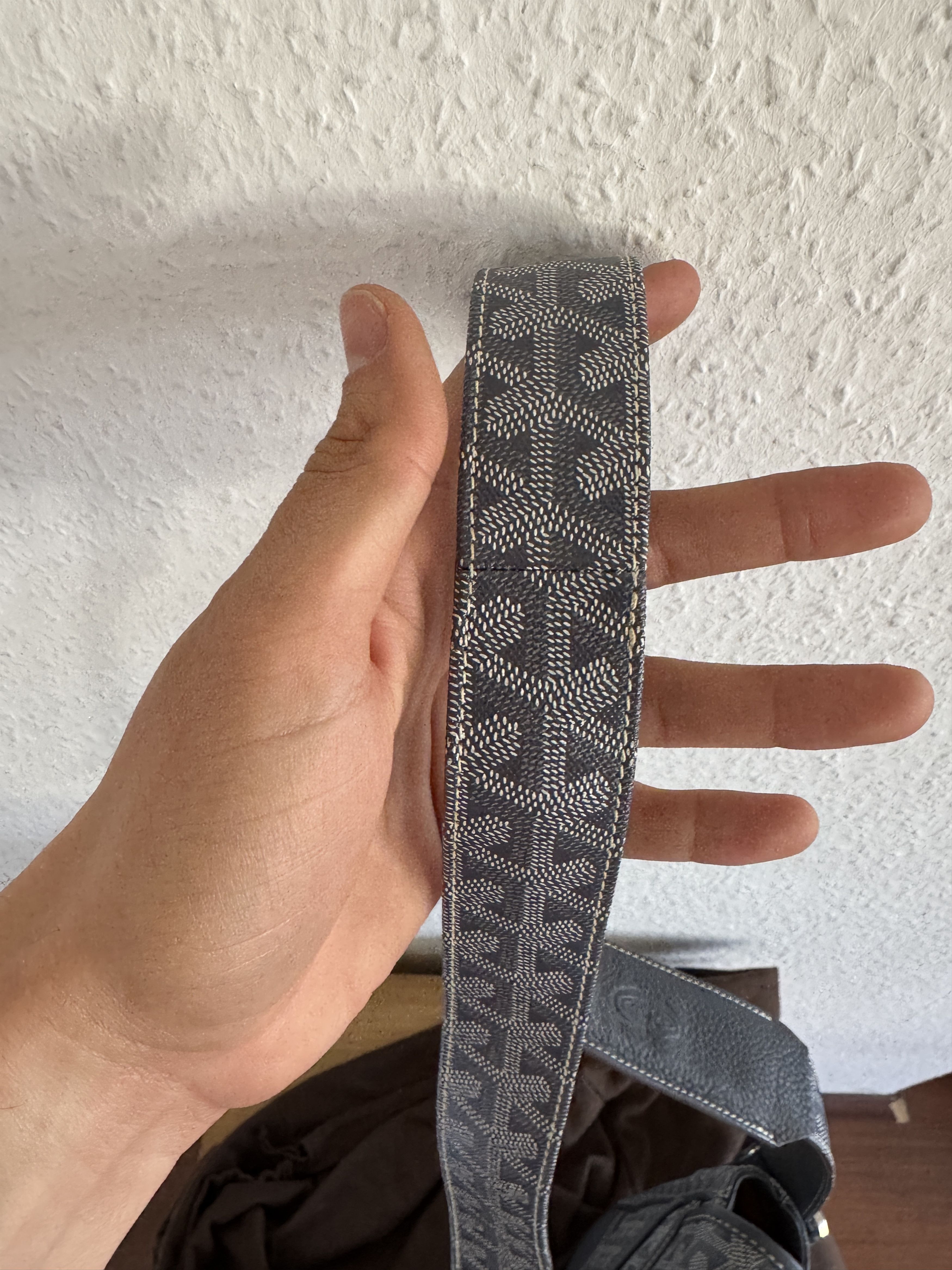 Goyard Grand Bleu MM Messenger Bag – Grey Size ONE SIZE - 11 Thumbnail