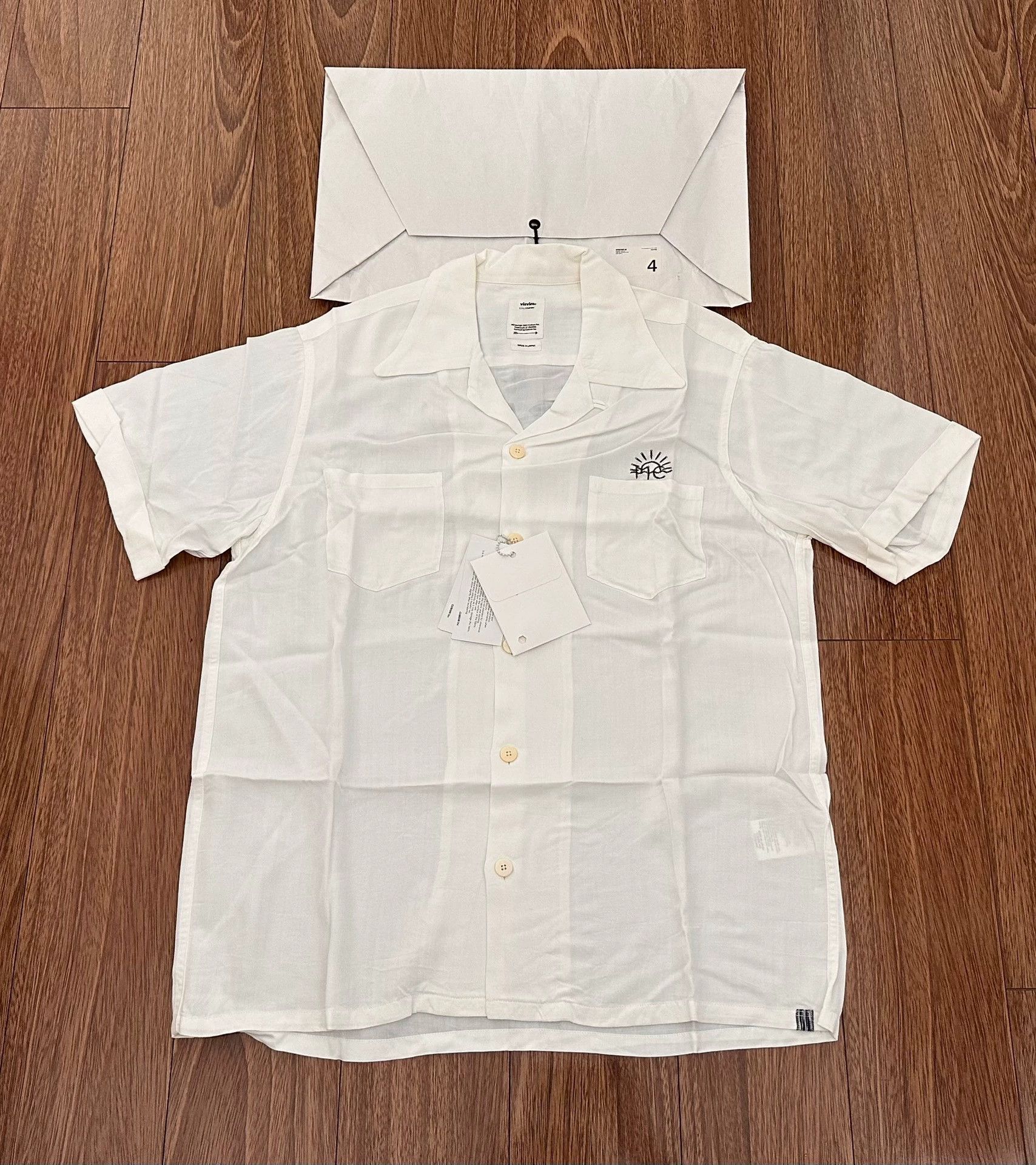 Visvim VISVIM Irving SS Print Shirt Mint 4 Size US XL / EU 56 / 4 - 1 Thumbnail