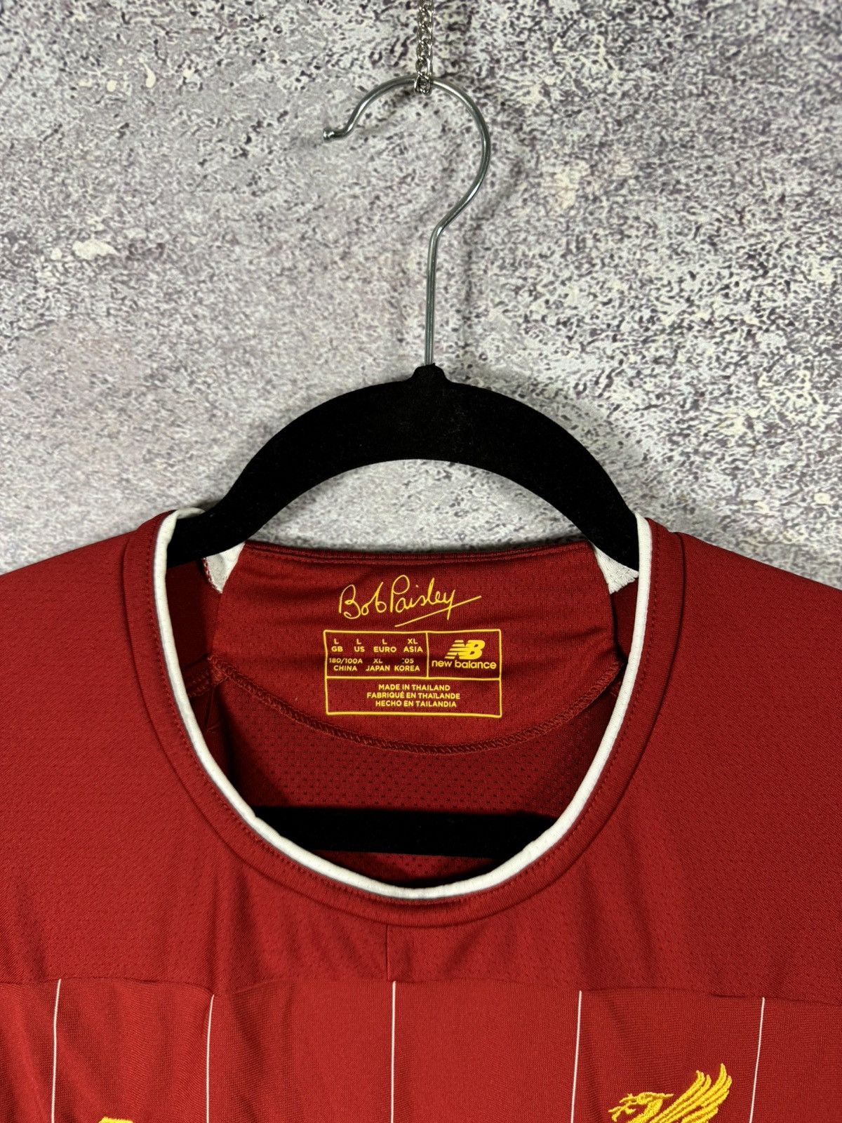 New Balance × Vintage Vintage Liverpool 2019/20 New Balance Jersey Blokcore L sz Size US L / EU 52-54 / 3 - 8 Thumbnail