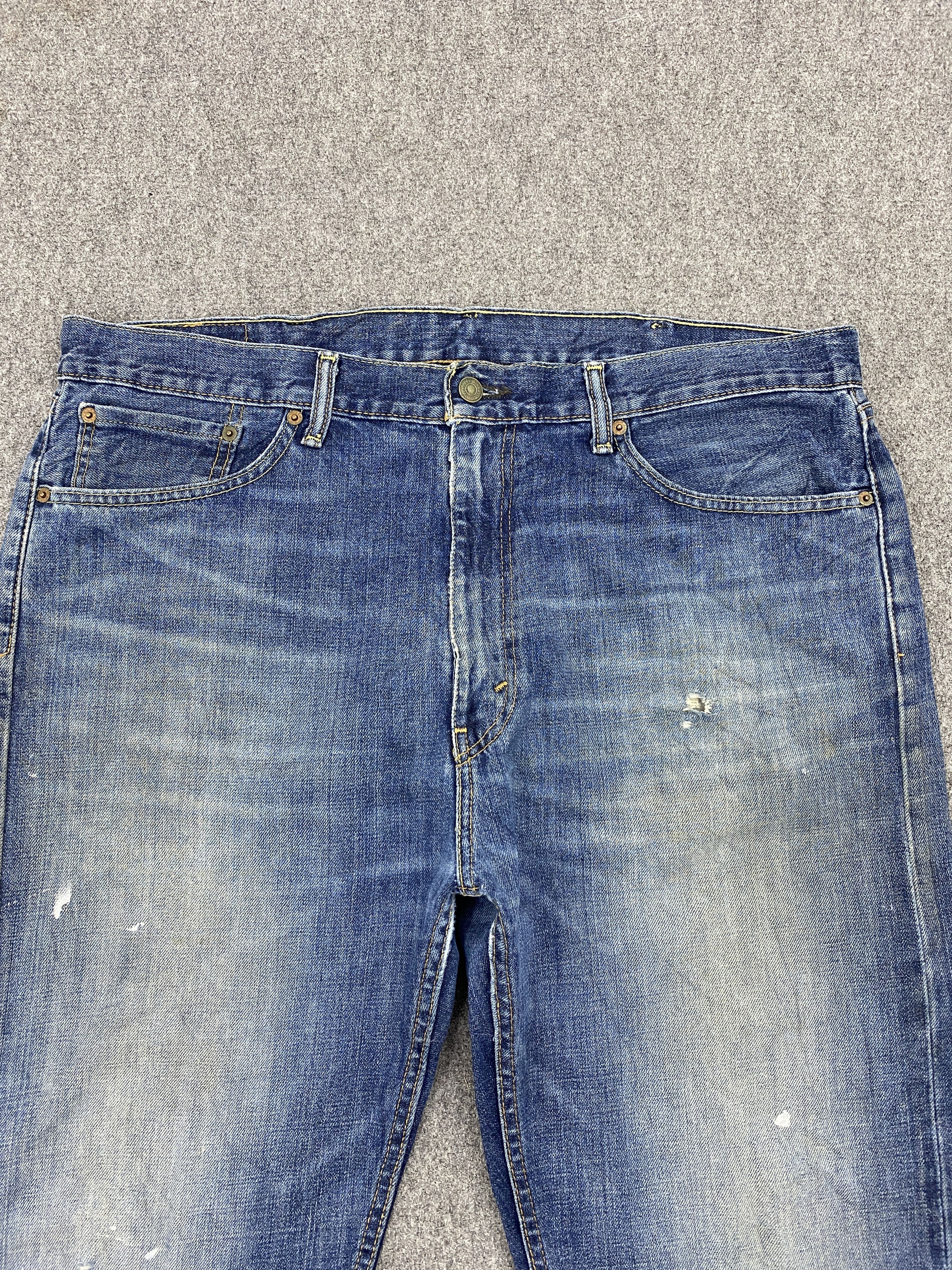 Levi's Vintage Levis 505 Stone Wash Jeans DP2681 Size US 39 - 2 Thumbnail