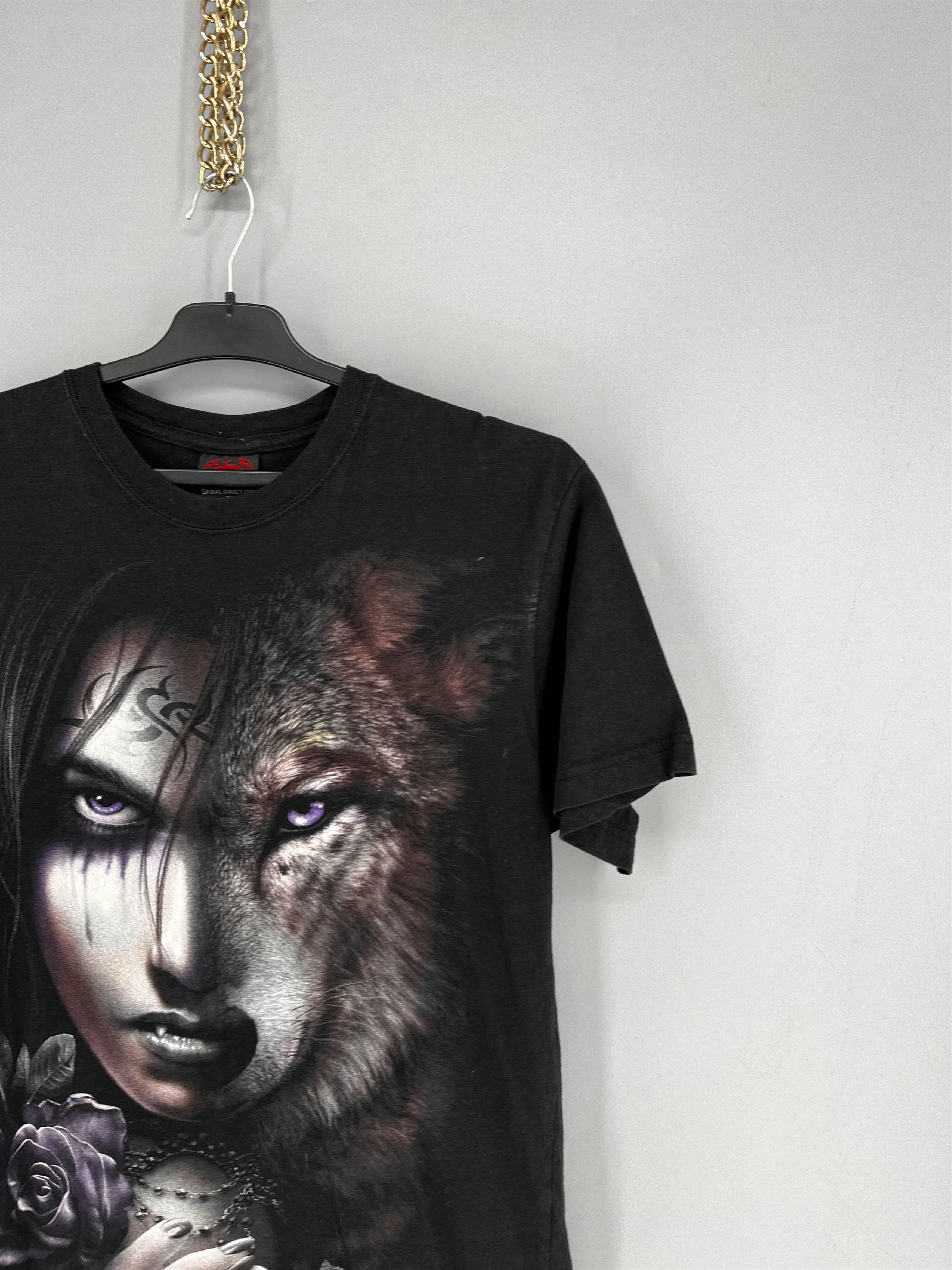 Other Vintage 90s Wolf Face Boxy Fit Tee Toys Rock Spiral Size M Size US M / EU 48-50 / 2 - 5 Thumbnail
