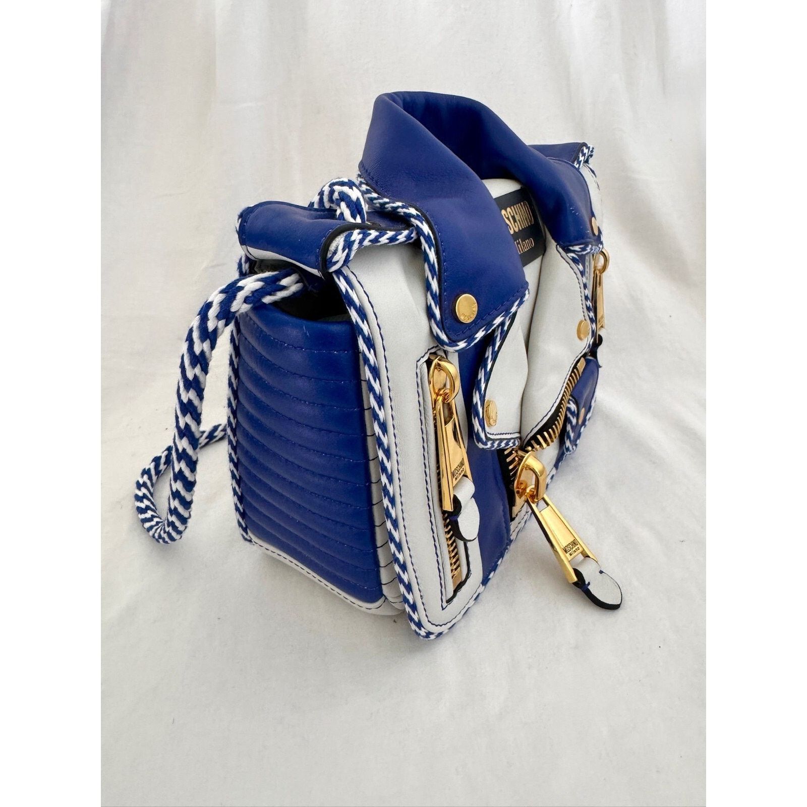 Moschino SS23 MOSCHINO Couture Jeremy Scott Blue Capsule Shoulder Bag Size ONE SIZE - 8 Thumbnail
