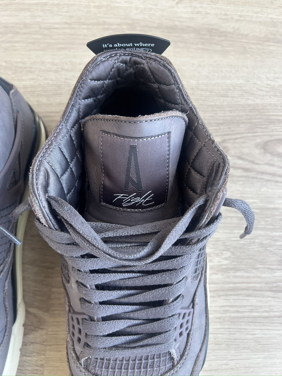 A Ma Maniere × Nike Jordan 4 A Ma Maniere "Violet Ore" - Size 10 Size US 10 / EU 43 - 5 Thumbnail