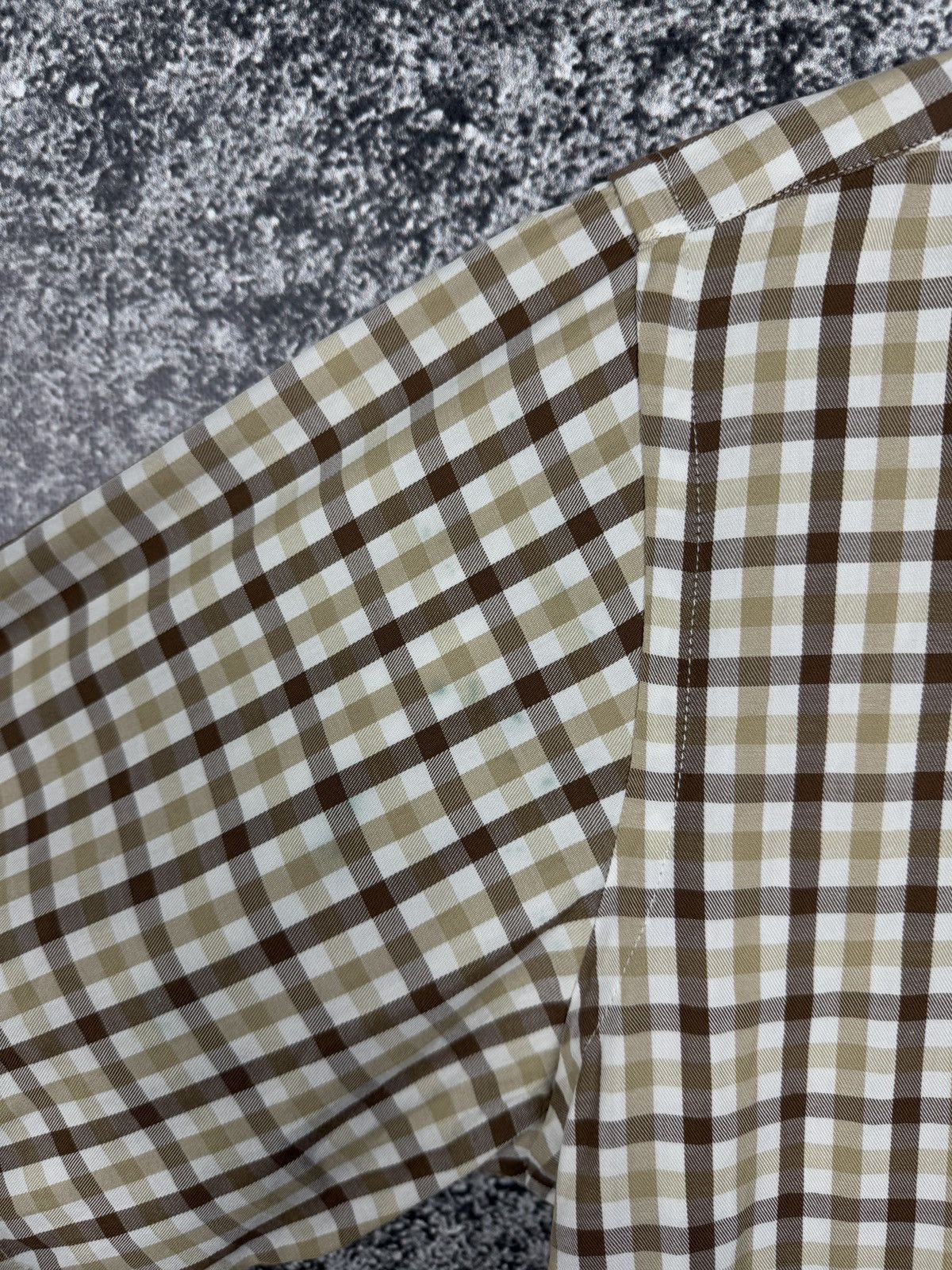Aquascutum Aquascutum London Short Sleeve Plaid Shirt Button Up Size S Size US S / EU 44-46 / 1 - 14 Thumbnail