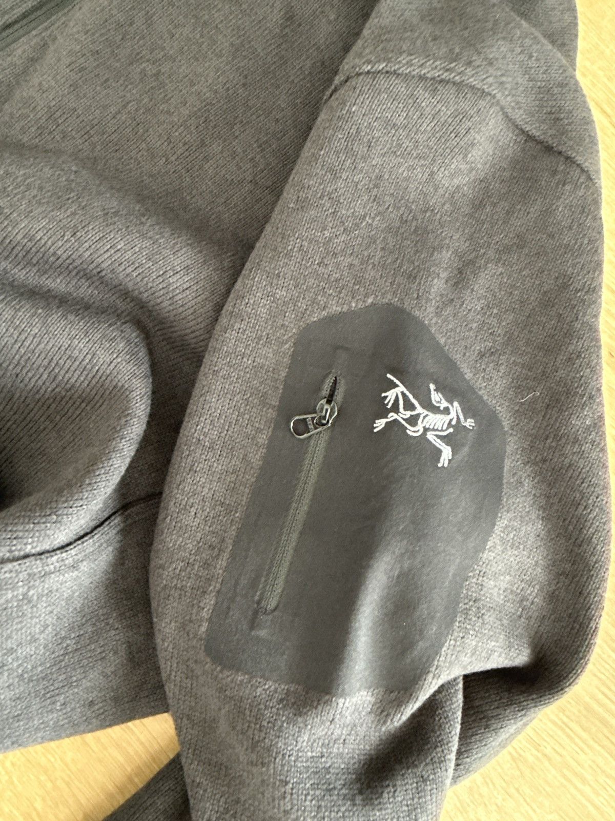 Arc'teryx Womans Arc”teryx Fleece Pullover Covert Zip Size XL Size XL / US 12-14 / IT 48-50 - 3 Thumbnail