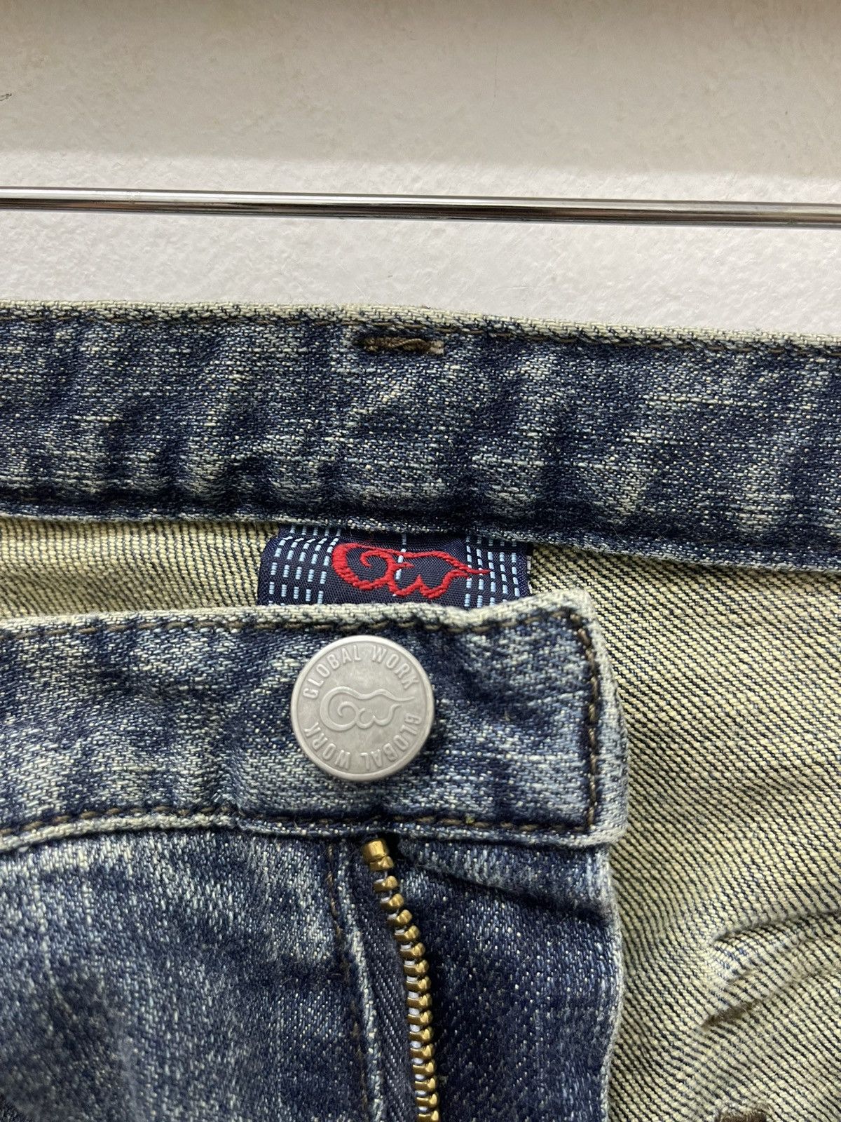 Global Work Vintage GLOBAL WORK Japanese Flare ifsixwasnine LGB Style Size US 27 - 12 Thumbnail