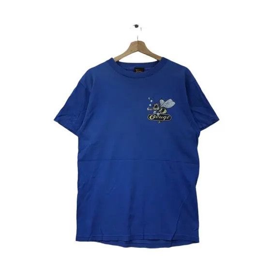 Vintage Vtg GOUGE SKATEBOARD BEE Anime Cartoon Tee Shirt Size US M / EU 48-50 / 2 - 1 Thumbnail