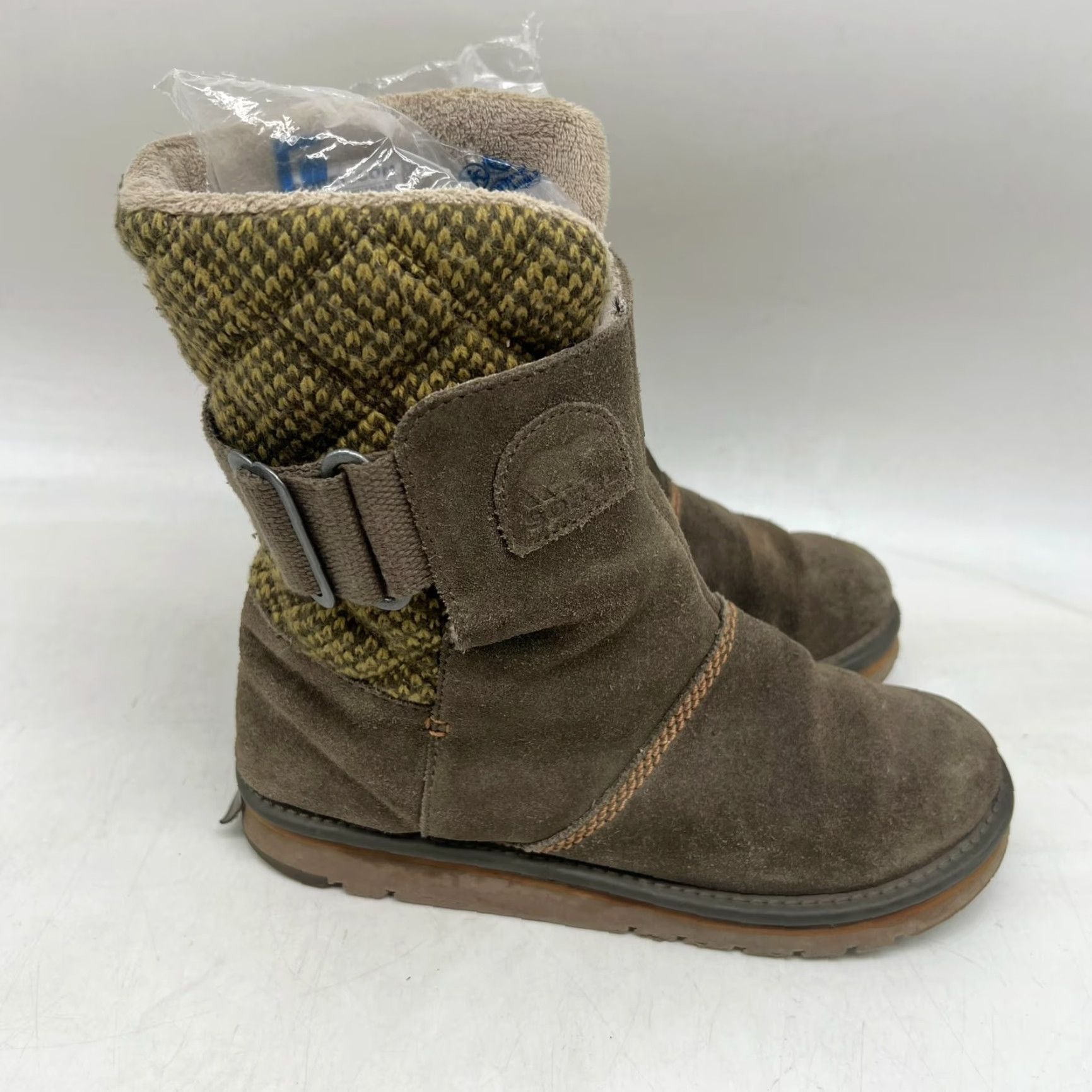 SOREL Sorel Campus Mid Height Winter Suede Boots Women's US 7 Beige Quilted Outdoor Boots Size US 7 / IT 37 - 6 Thumbnail