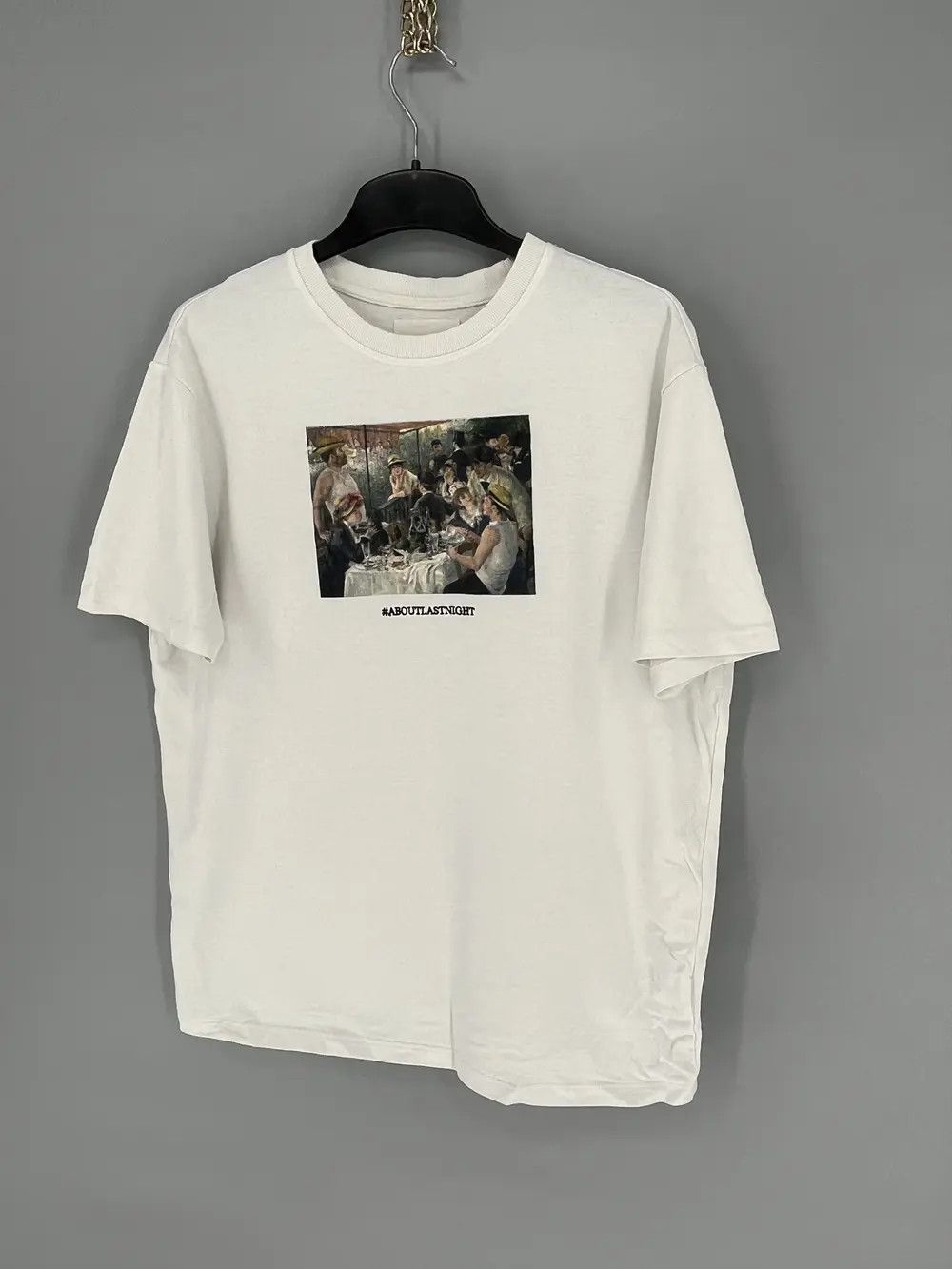 Vintage Reserved about last night tshirt Streetwear Style Size US L / EU 52-54 / 3 - 4 Thumbnail