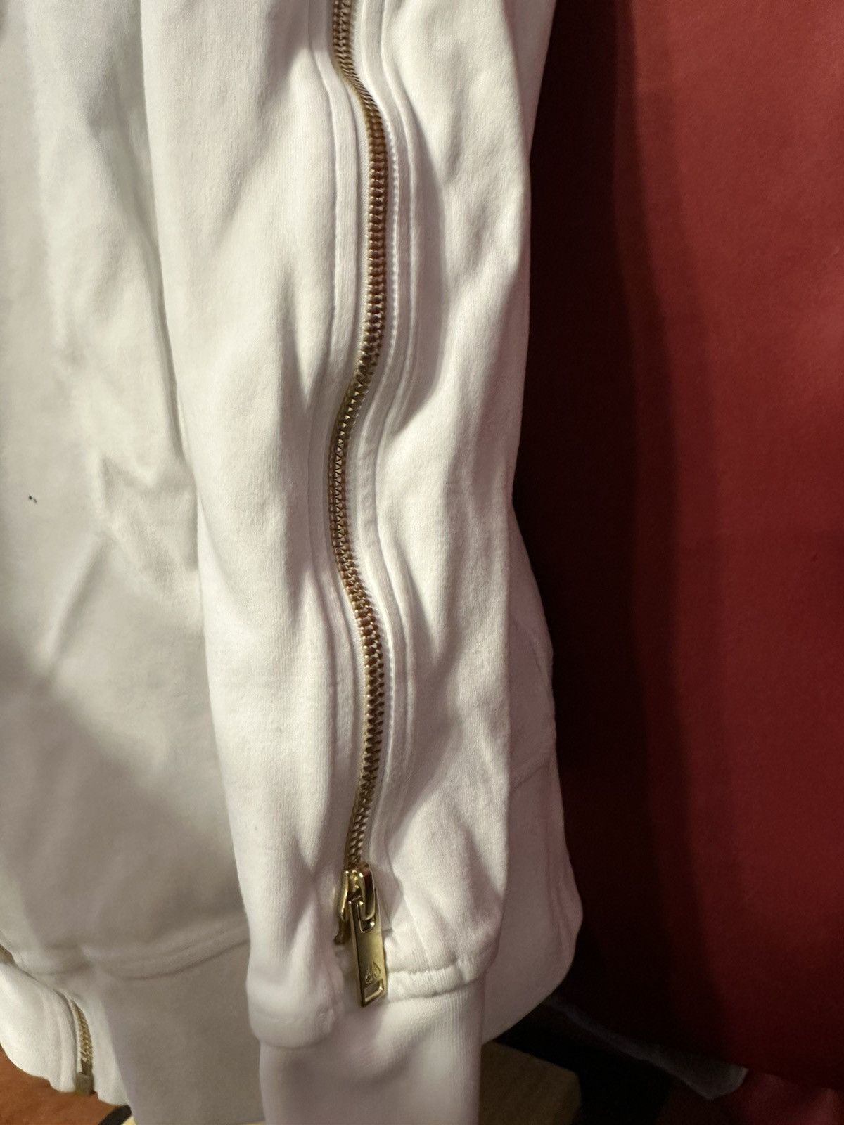Moose Knuckles Moose Knuckles Zip Up Hoodie Gold Zipper Sleeve Size US L / EU 52-54 / 3 - 4 Thumbnail