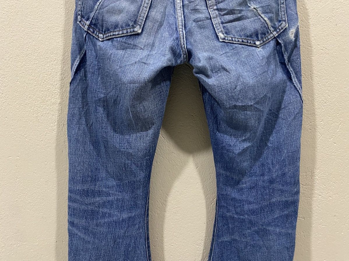 Attachment × Kazuyuki Kumagai Attachment Attachment Thrashed J Cut Flared Jeans Size US 30 / EU 46 - 7 Thumbnail