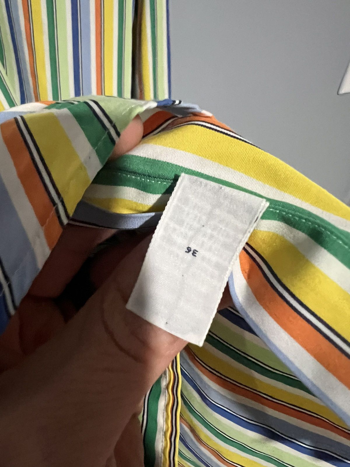 Polo Ralph Lauren Polo Ralph Lauren Multi-color Vertical Stripes Vibrant Size US XL / EU 56 / 4 - 6 Thumbnail