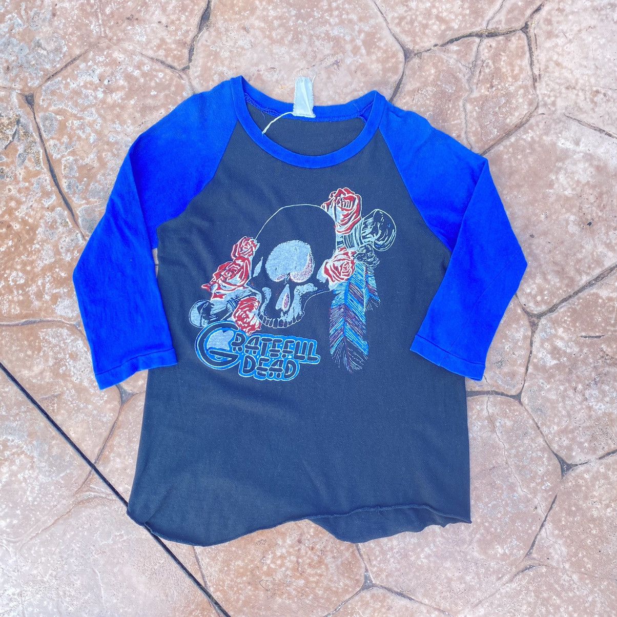 Band Tees Thrashed Faded 80s Grateful Dead 3q ERD GRUNGE T-SHIRT Size US M / EU 48-50 / 2 - 1 Thumbnail