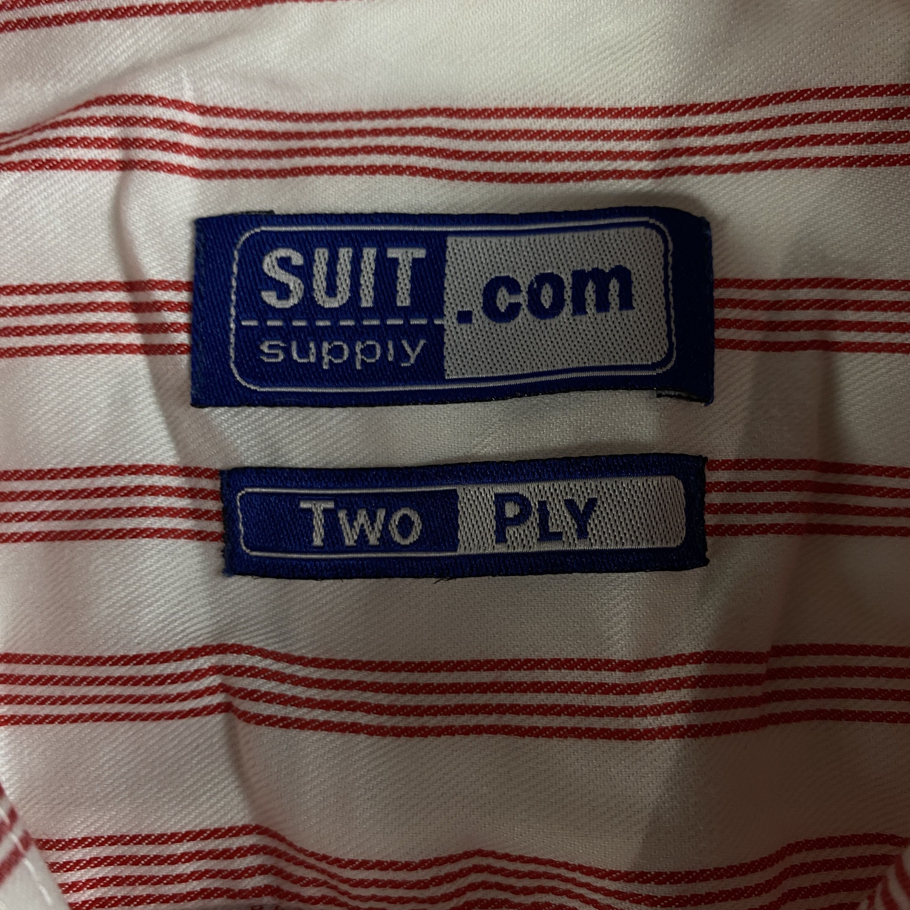 Suitsupply Mens Long Sleeve Shirts Suitsupply Size 39-7 Cotton Size US M / EU 48-50 / 2 - 4 Thumbnail
