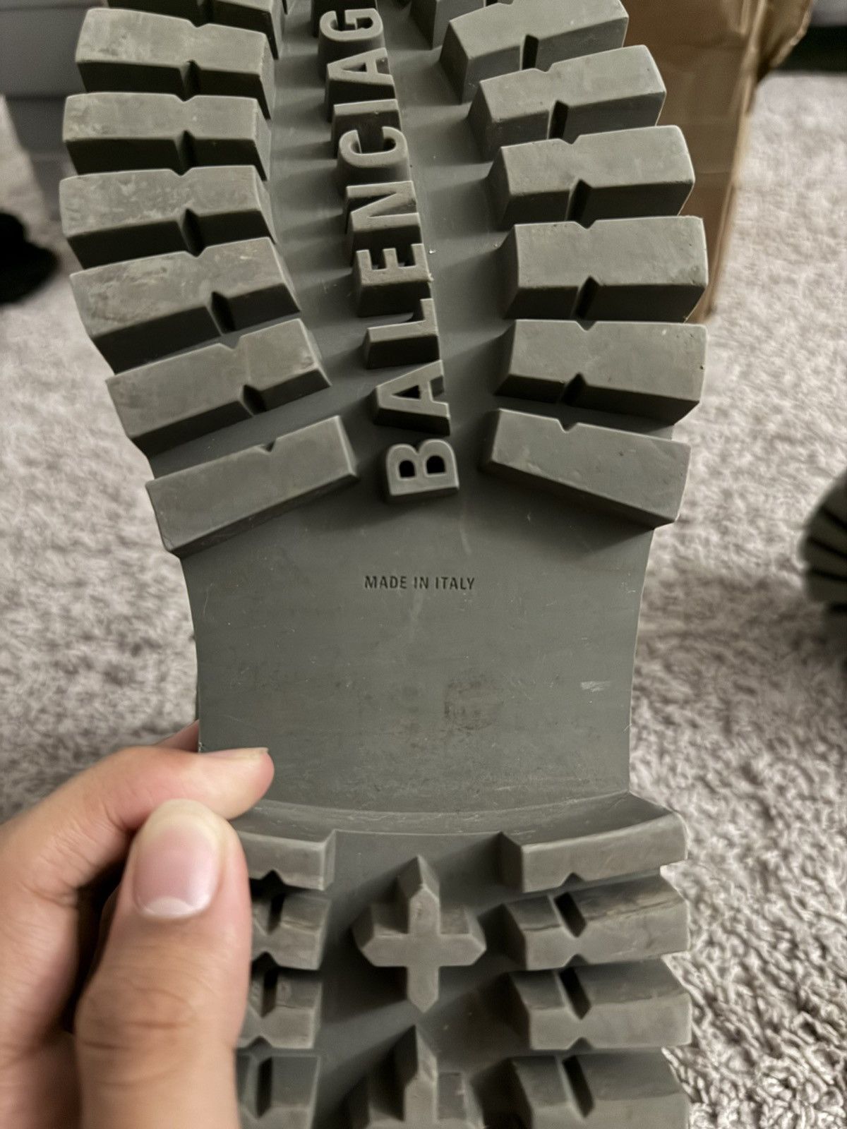 Balenciaga Balenciaga Khaki Strike Boots Size US 8 / EU 41 - 4 Thumbnail