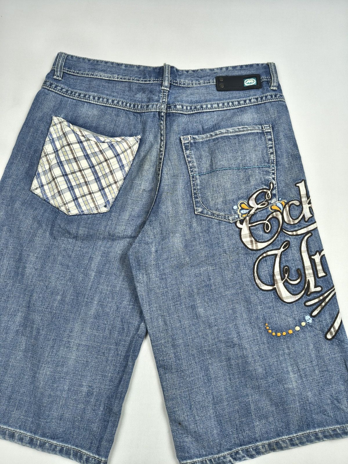 Ecko Unltd. Ecko Unltd baggy plaid pocket graphic y2k jorts (060) Size US 34 / EU 50 - 5 Thumbnail