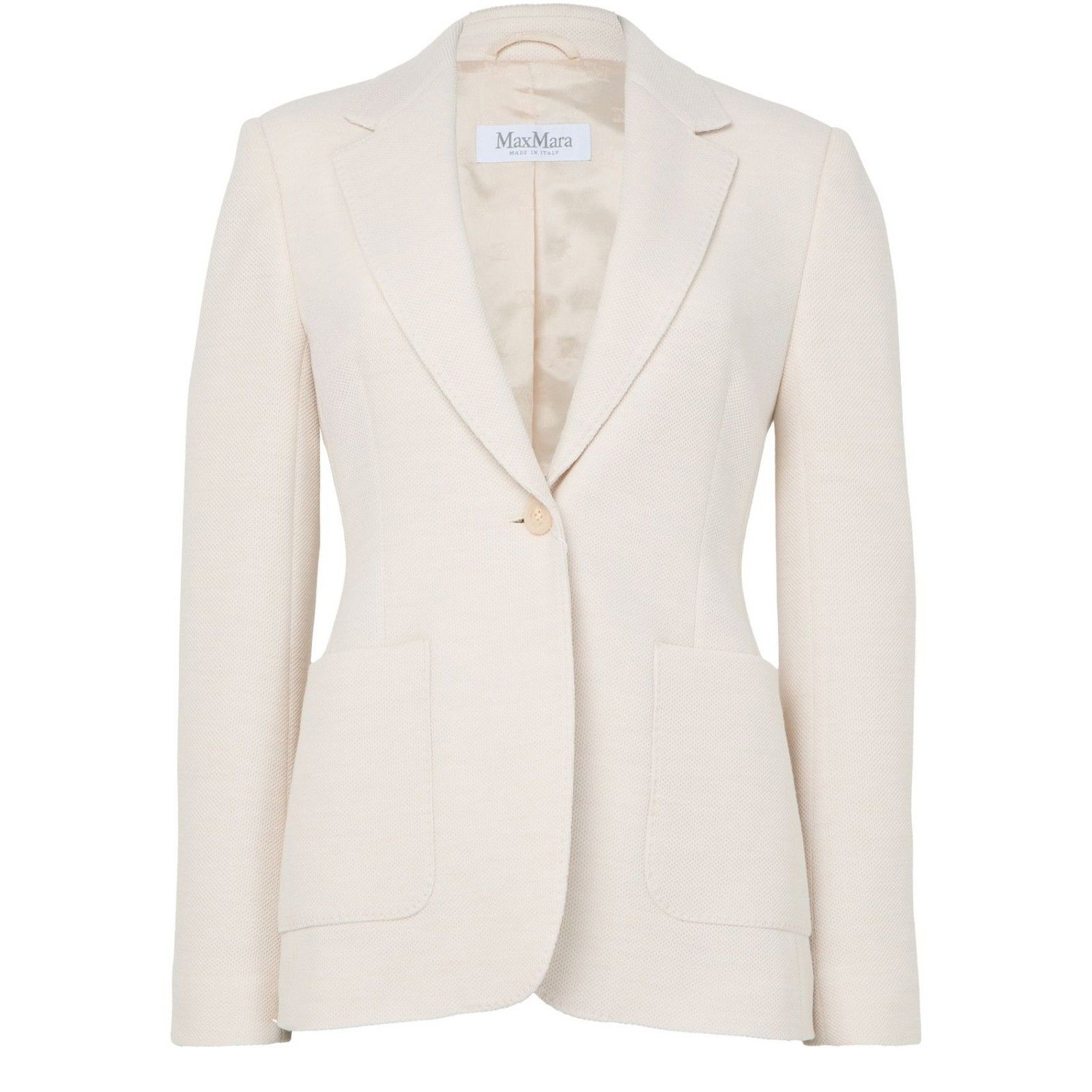 MAX MARA AVORIO Wool Blazer Jacket New & Authentic (Women's