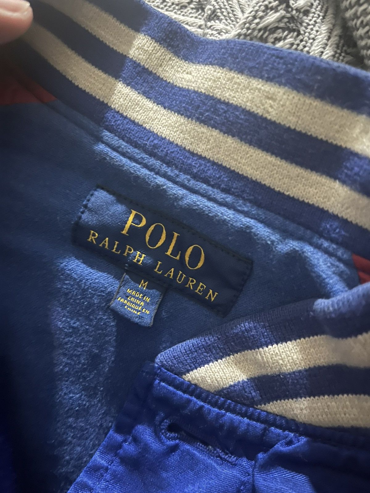 Polo Ralph Lauren RARE Polo Ralph Lauren USA Satin Bomber - Production Sample Size US M / EU 48-50 / 2 - 5 Thumbnail