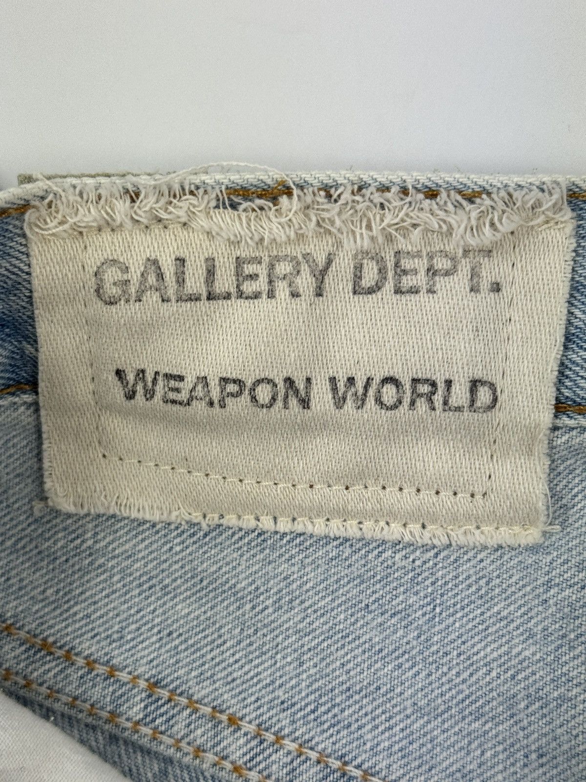 Gallery Dept. Weapon World 5001 dept. cut jeans (RRP $1,450) Size US 30 / EU 46 - 9 Thumbnail