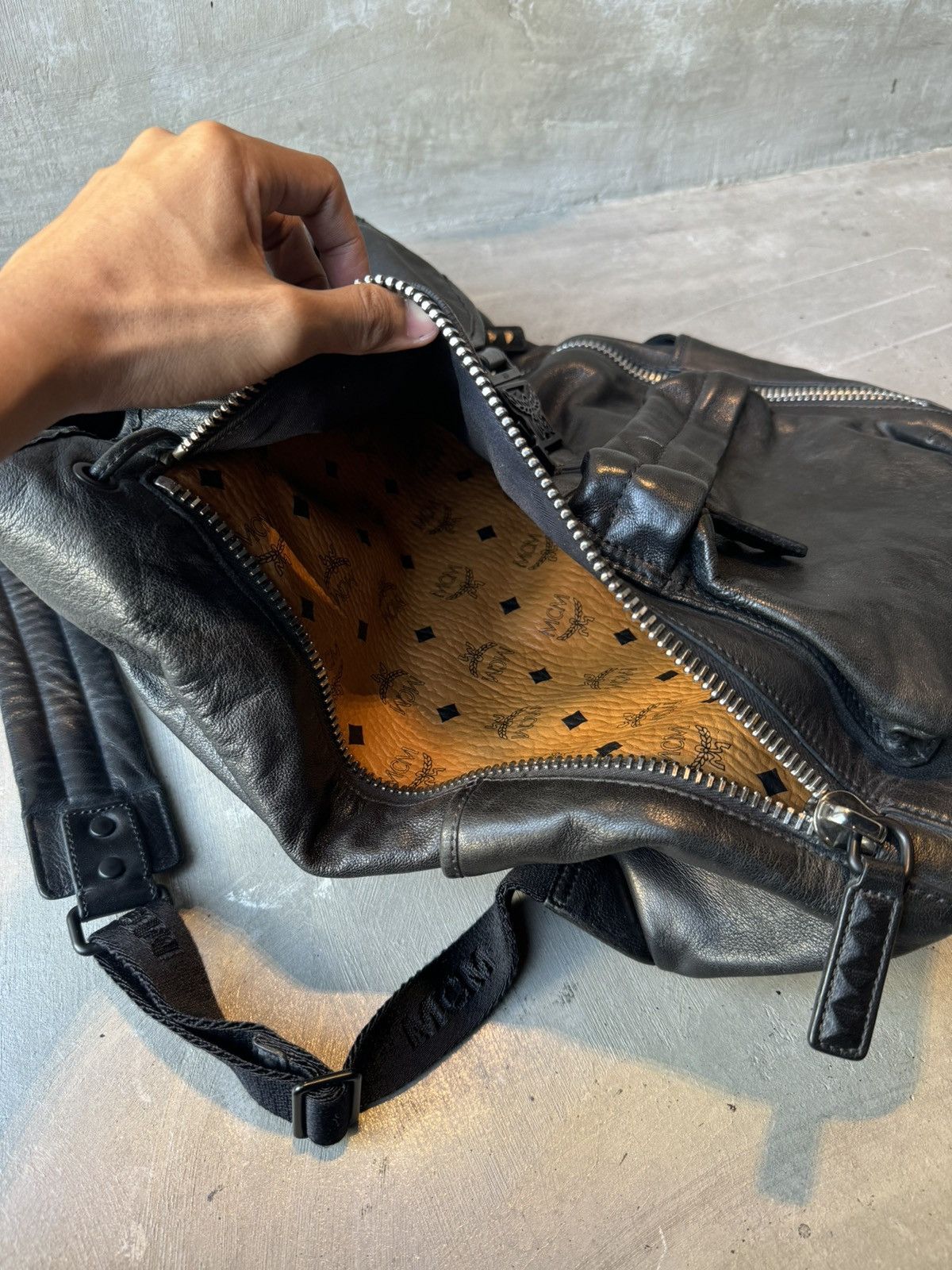 MCM MCM Killian Backpack In Lambskin Leather Size ONE SIZE - 7 Thumbnail