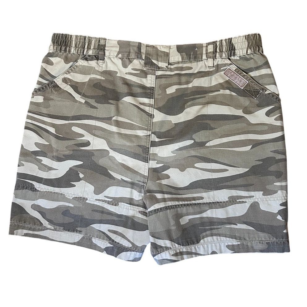 Cabelas Cabela's Camo Cargo Shorts Mens 34 Gray Hunting 9" Inseam Size US 34 / EU 50 - 3 Thumbnail