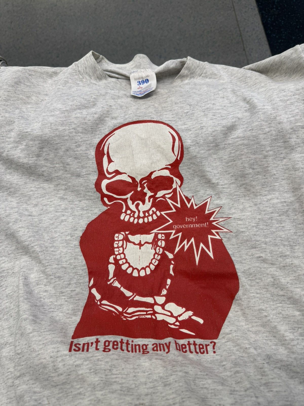 Designer × Vintage Government vintage tee Size US L / EU 52-54 / 3 - 1 Thumbnail