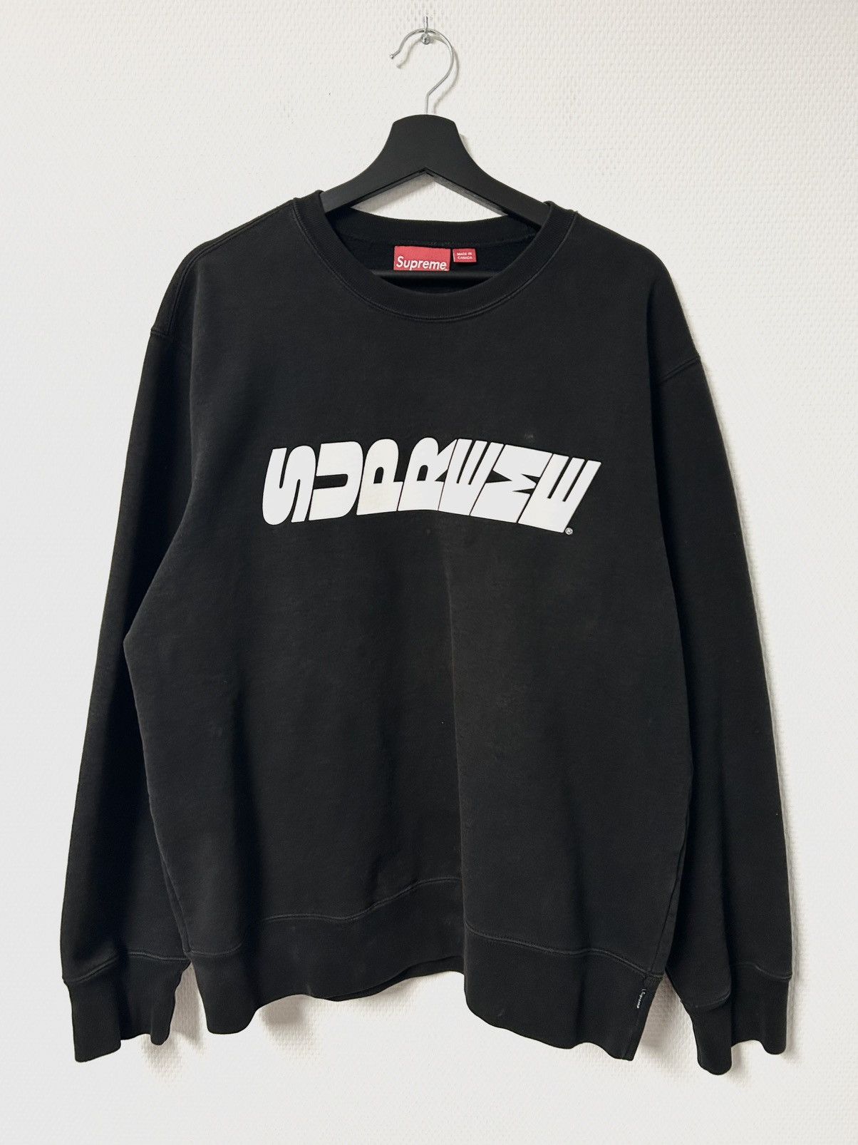 Supreme Supreme - FW19 Breed Crewneck Schwarz weiss🖤🤍 Size US L / EU 52-54 / 3 - 1 Thumbnail