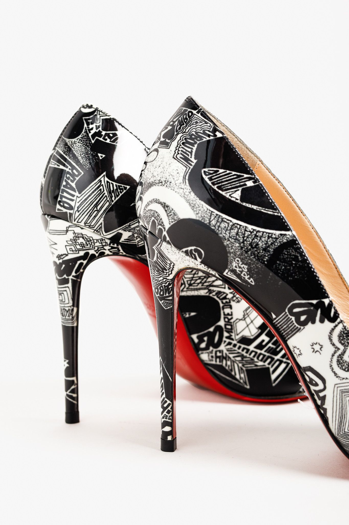 Christian Louboutin Christian Louboutin Patent Nicograf Pigalle Follies 100 Pump Size US 5 / IT 35 - 8 Thumbnail
