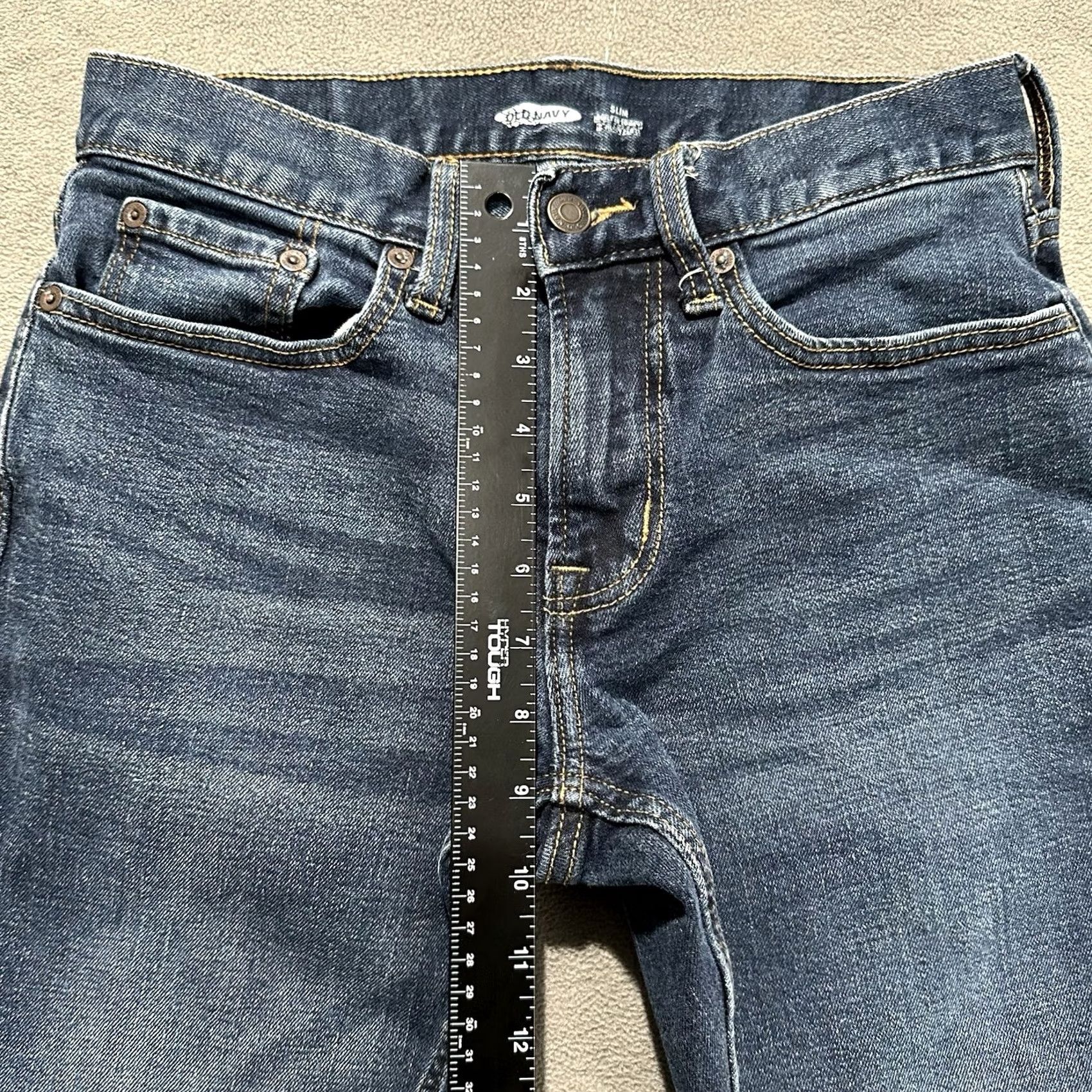 Old Navy Old Navy Jeans Mens Slim Blue Denim 28 Waist 28 Inseam Built In Tough Built In Flex Size US 29 - 5 Thumbnail