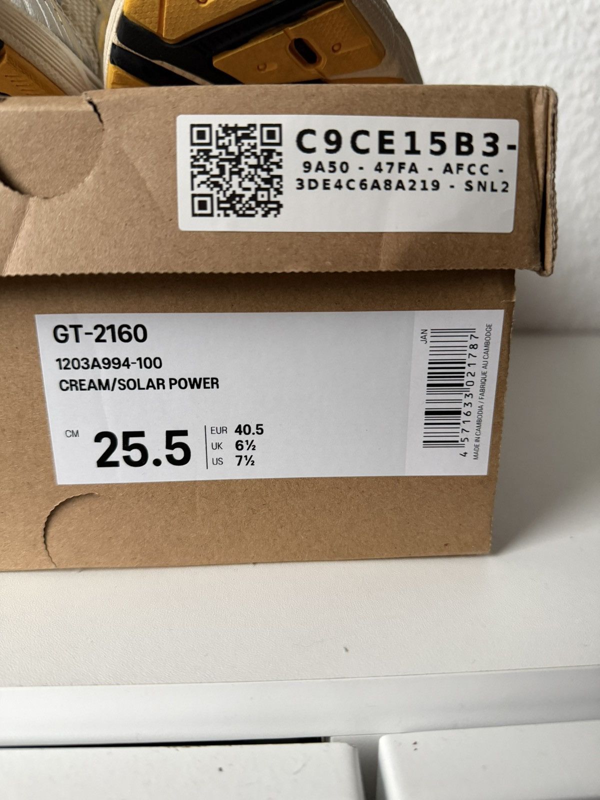 Asics × Kith Kith x Asics GT-2160 solar power Size US 7.5 / EU 40-41 - 12 Thumbnail
