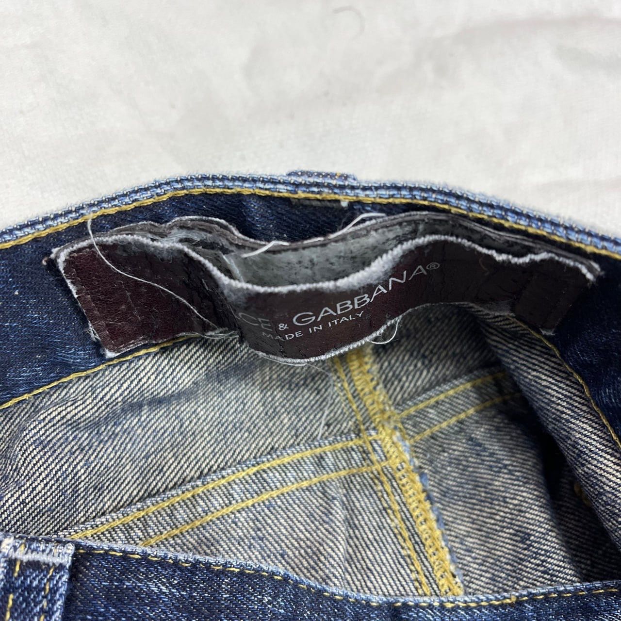 Dolce & Gabbana D&G 14 GOLD Made In Italy Denim Jeans #1103/AM Size US 34 / EU 50 - 14 Thumbnail