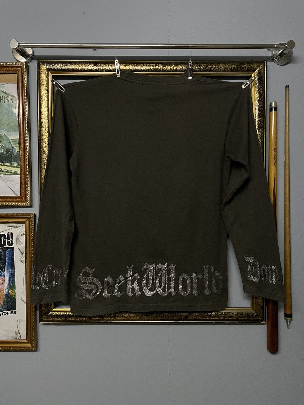Designer × Japanese Brand × Vintage Vintage Japan Designer Origin Remark Gear Seek World Tshirt Size US M / EU 48-50 / 2 - 6 Thumbnail