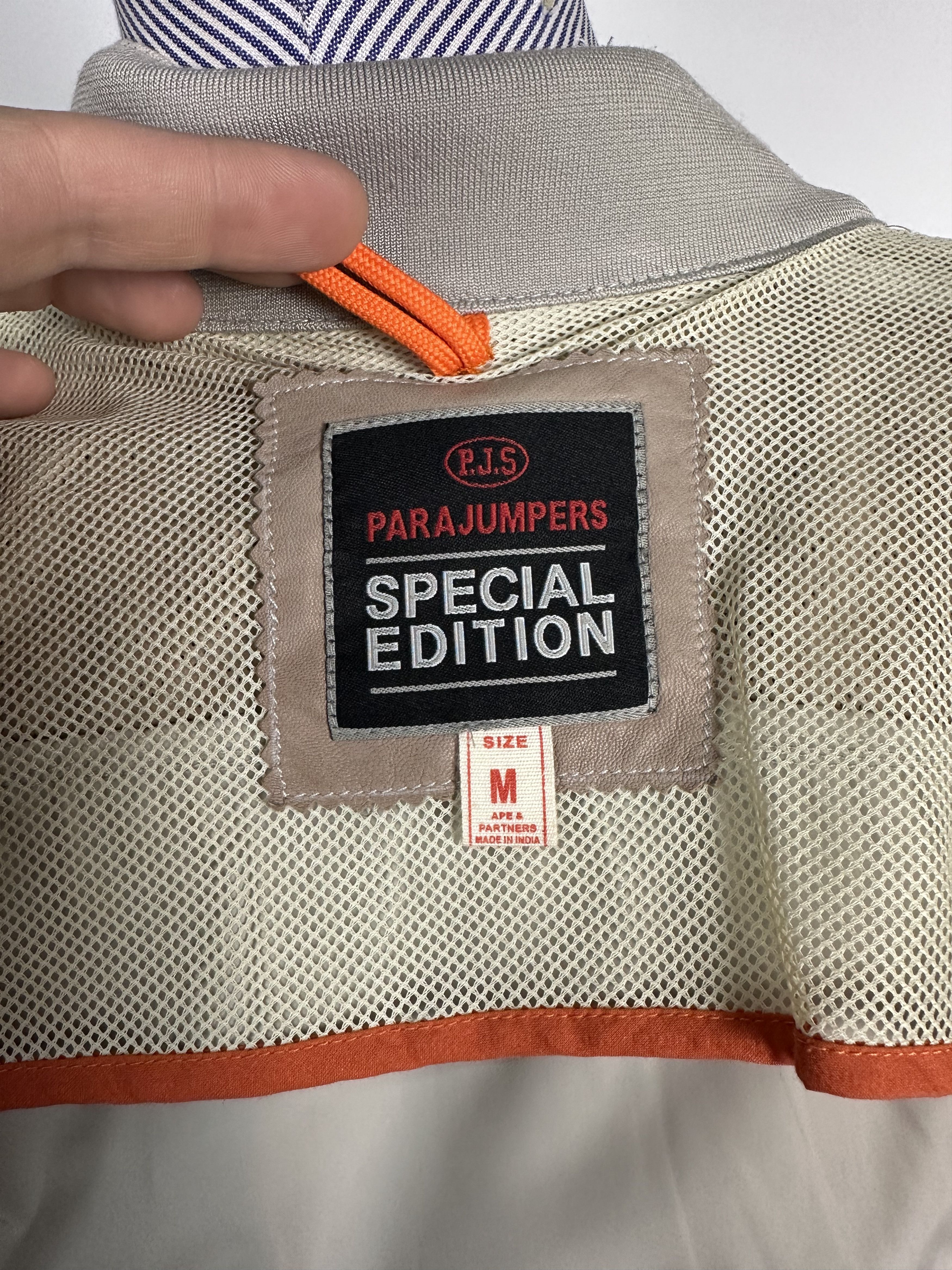 Parajumpers Parajumpers Special Edition Perforated Lamb Leather Hylon Size M / US 6-8 / IT 42-44 - 16 Thumbnail