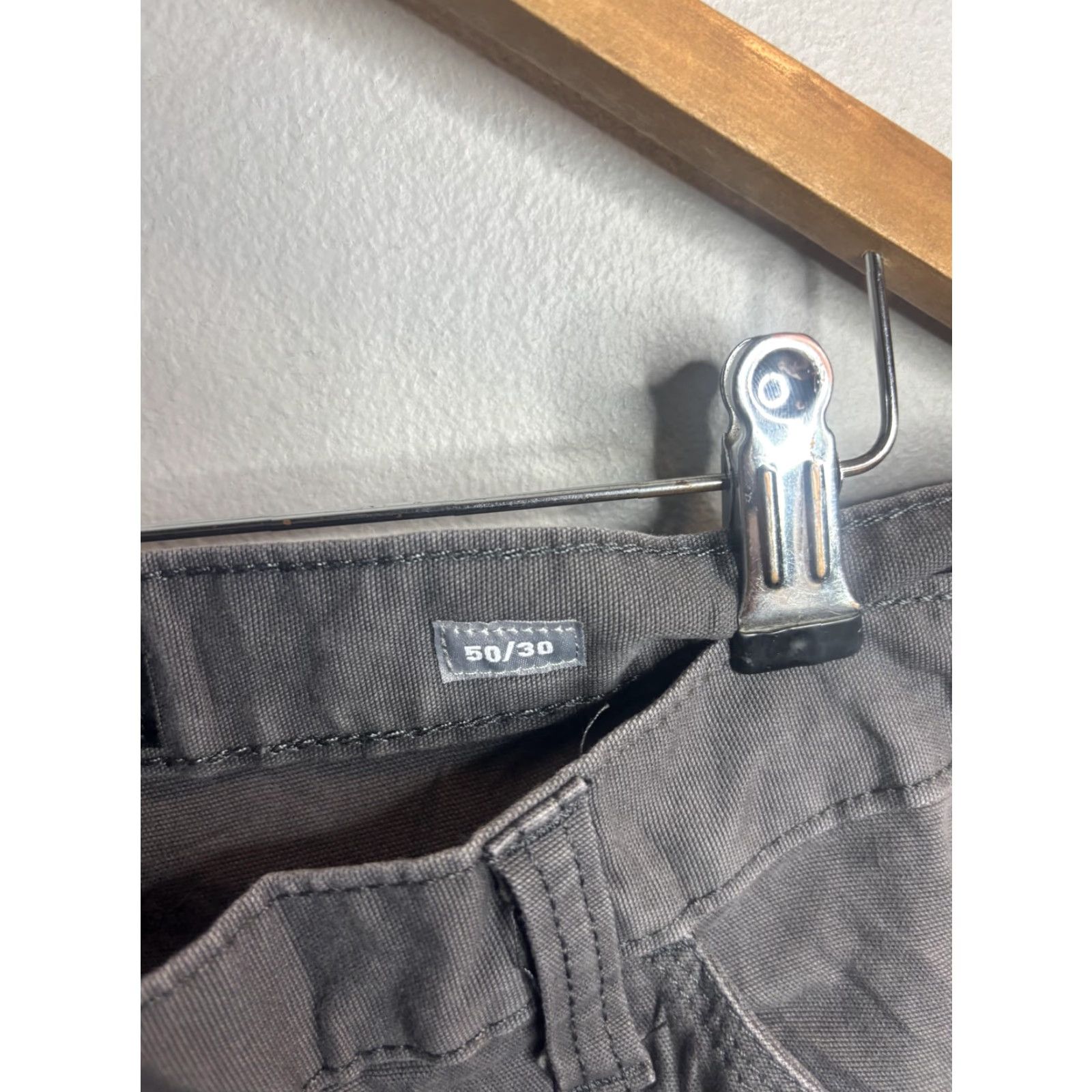 Ariat Ariat M4 Rebar Pants Mens 50x30 Gray Relaxed Straight Workwear Utility Durable Carpenter Pants Mens 50x30 Gray Size US 34 / EU 50 - 4 Thumbnail